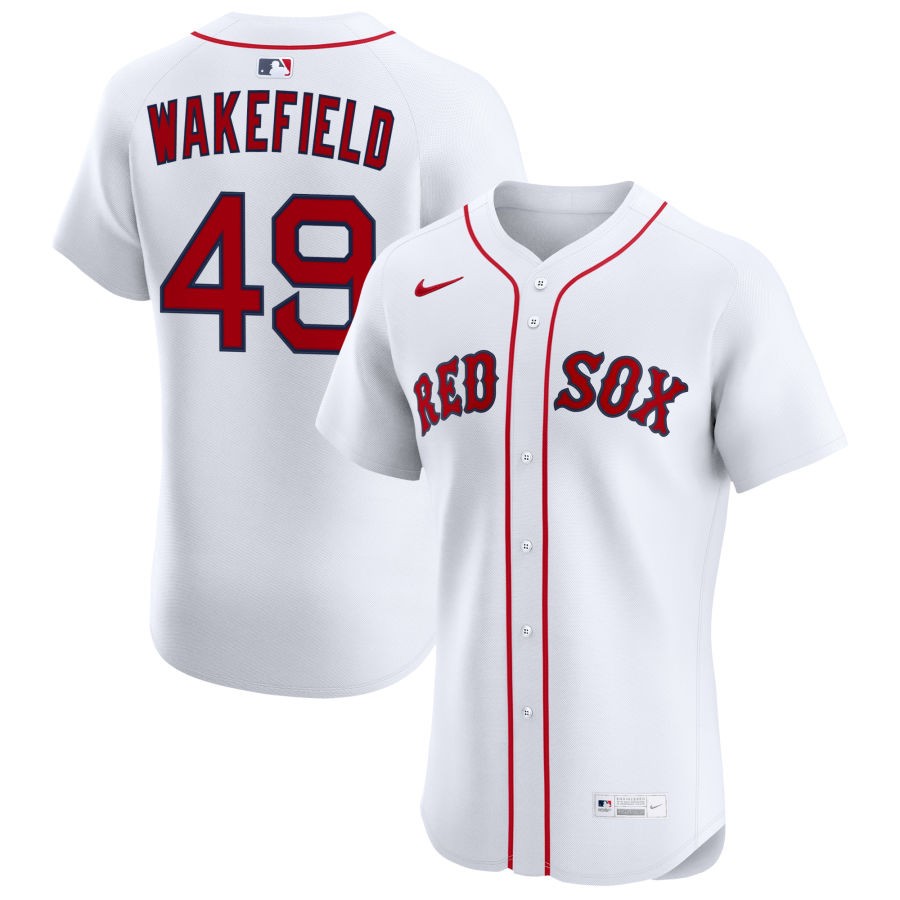 Trot Nixon Men's Nike White Boston Red Sox  Home Elite Pick-A-Player Retired Roster Jersey