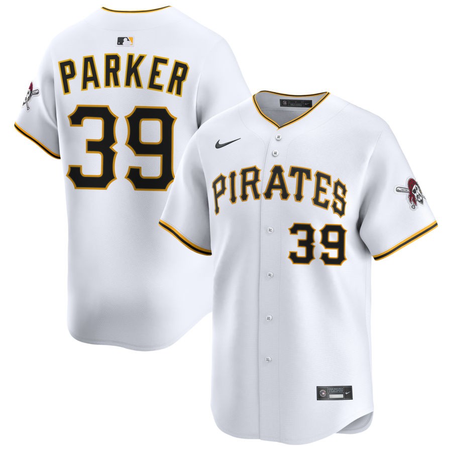 Jason Kendall Men's Nike White Pittsburgh Pirates Home Limited Pick-A-Player Retired Roster Jersey