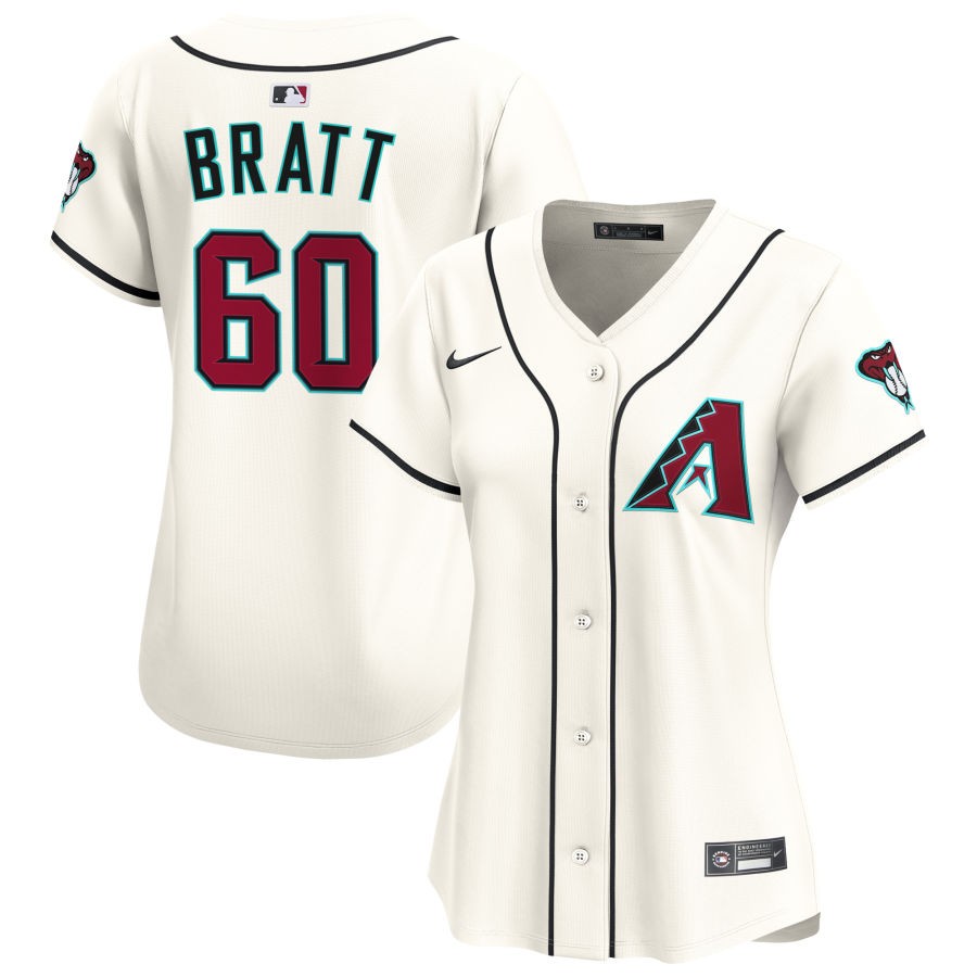 Geraldo Perdomo Women's Nike  Cream Arizona Diamondbacks Home Limited Custom Jersey