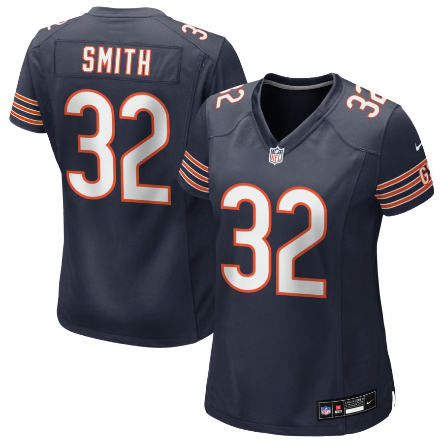 Terell Smith Women's Nike Navy Chicago Bears Custom Game Jersey