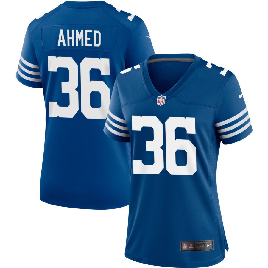 Salvon Ahmed Women's Nike Royal Indianapolis Colts Alternate Custom Jersey