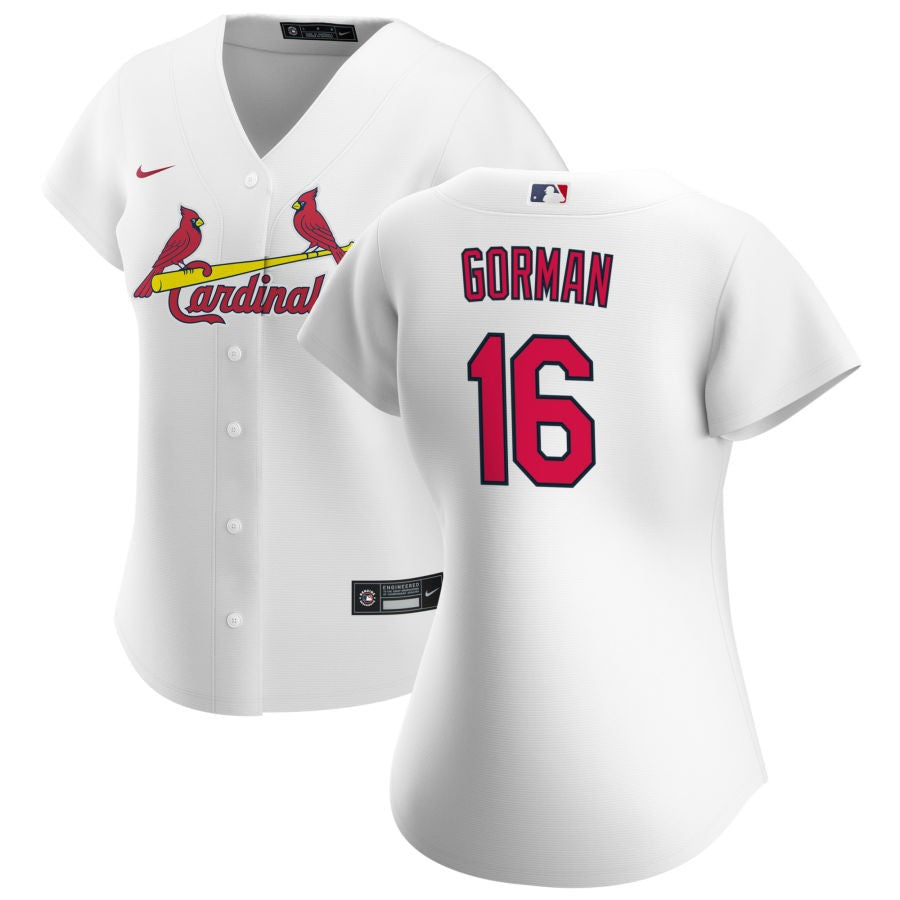Ryne Stanek Women's Nike White St. Louis Cardinals Home Replica Custom Jersey