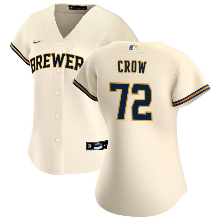 William Contreras Women's Nike Cream Milwaukee Brewers Home Replica Custom Jersey
