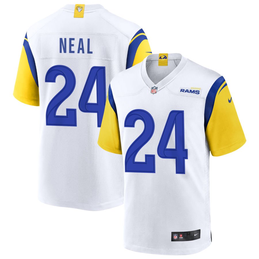 Elias Neal Men's Nike White Los Angeles Rams Alternate Custom Jersey