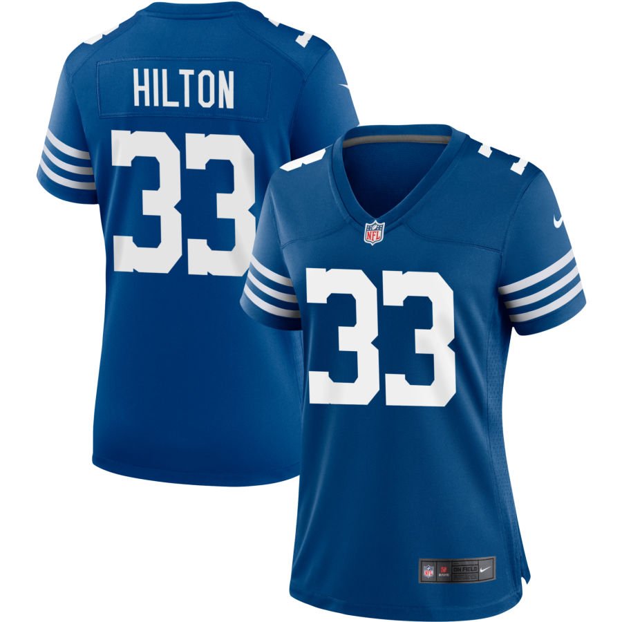 Mike Hilton Women's Nike Royal Indianapolis Colts Alternate Custom Jersey