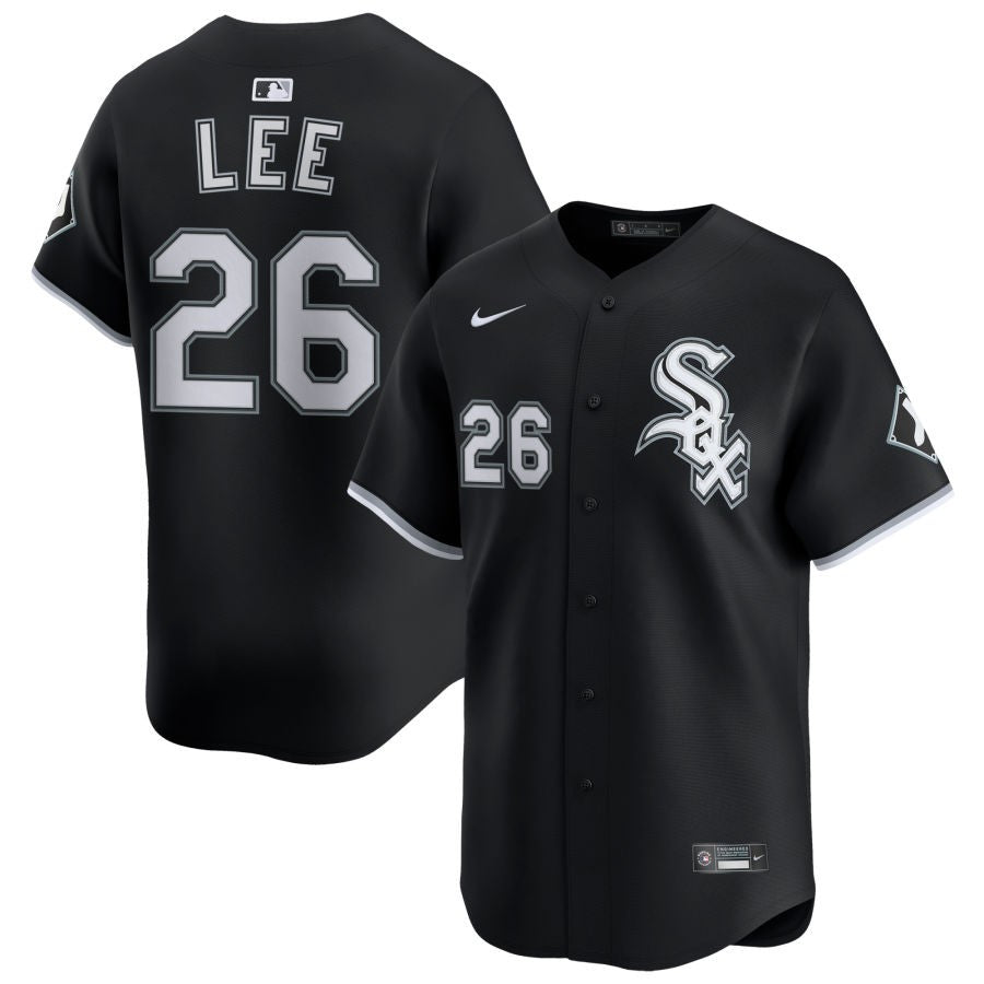 Drew Thorpe Men's Nike Black Chicago White Sox Alternate Limited Custom Jersey
