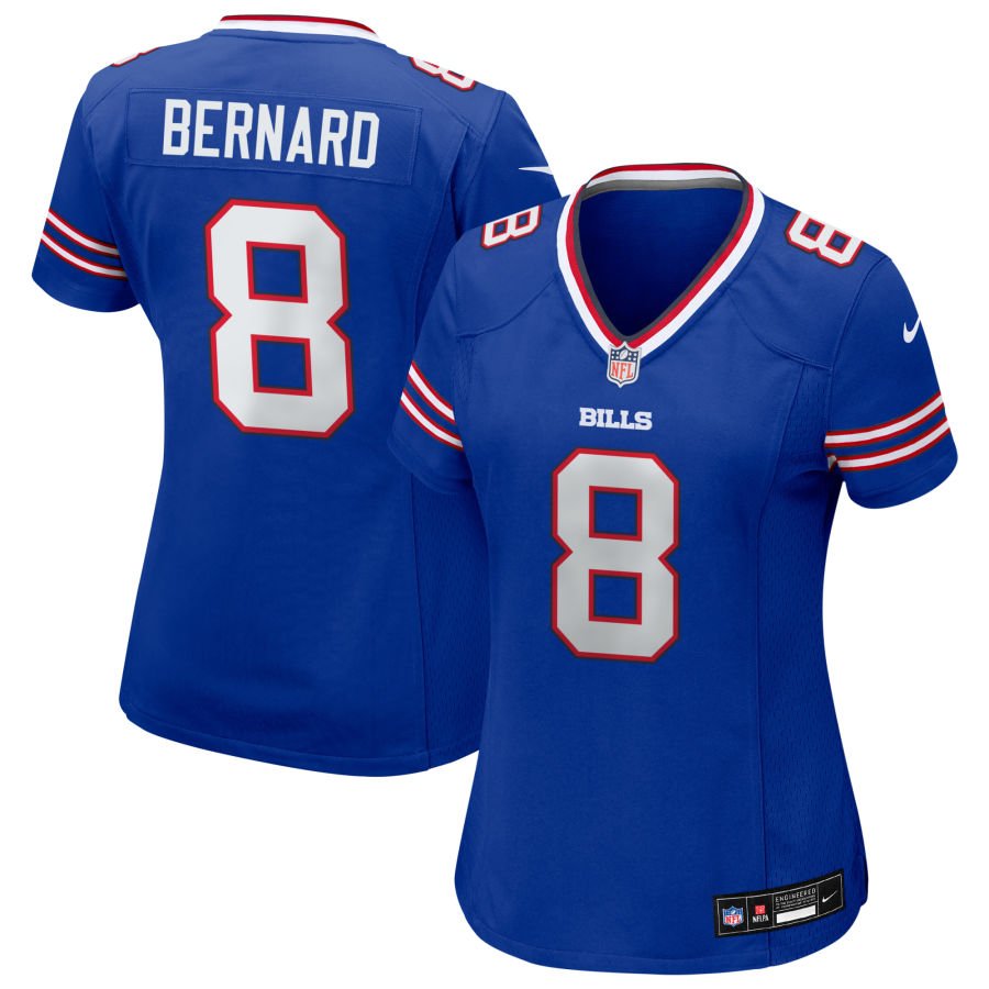 Terrel Bernard Women's Nike Royal Buffalo Bills Custom Game Jersey