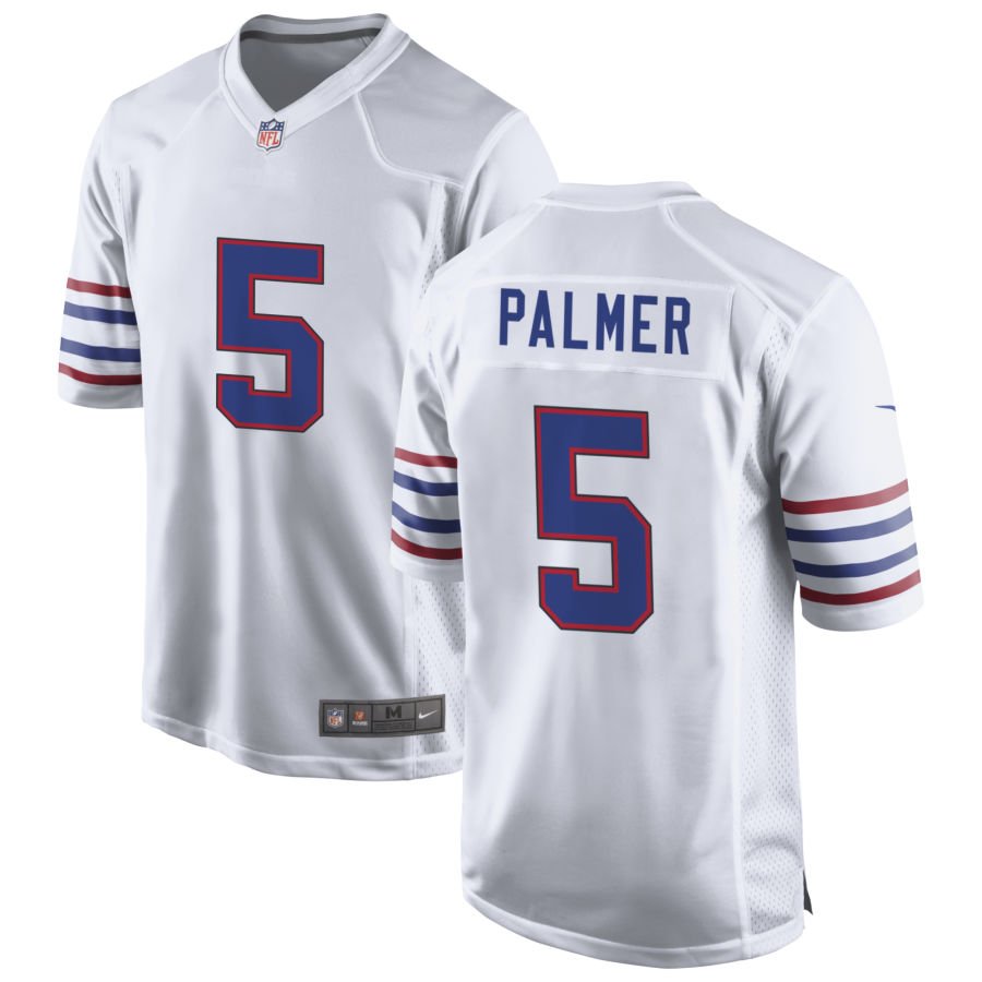 Greg Rousseau Men's Nike White Buffalo Bills Alternate Custom Game Jersey