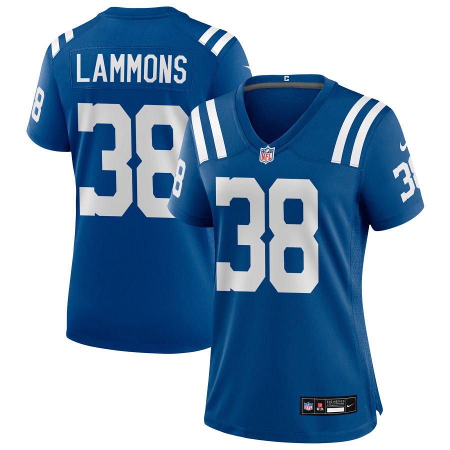 Chris Lammons Women's Nike Indianapolis Colts Royal Custom Game Jersey