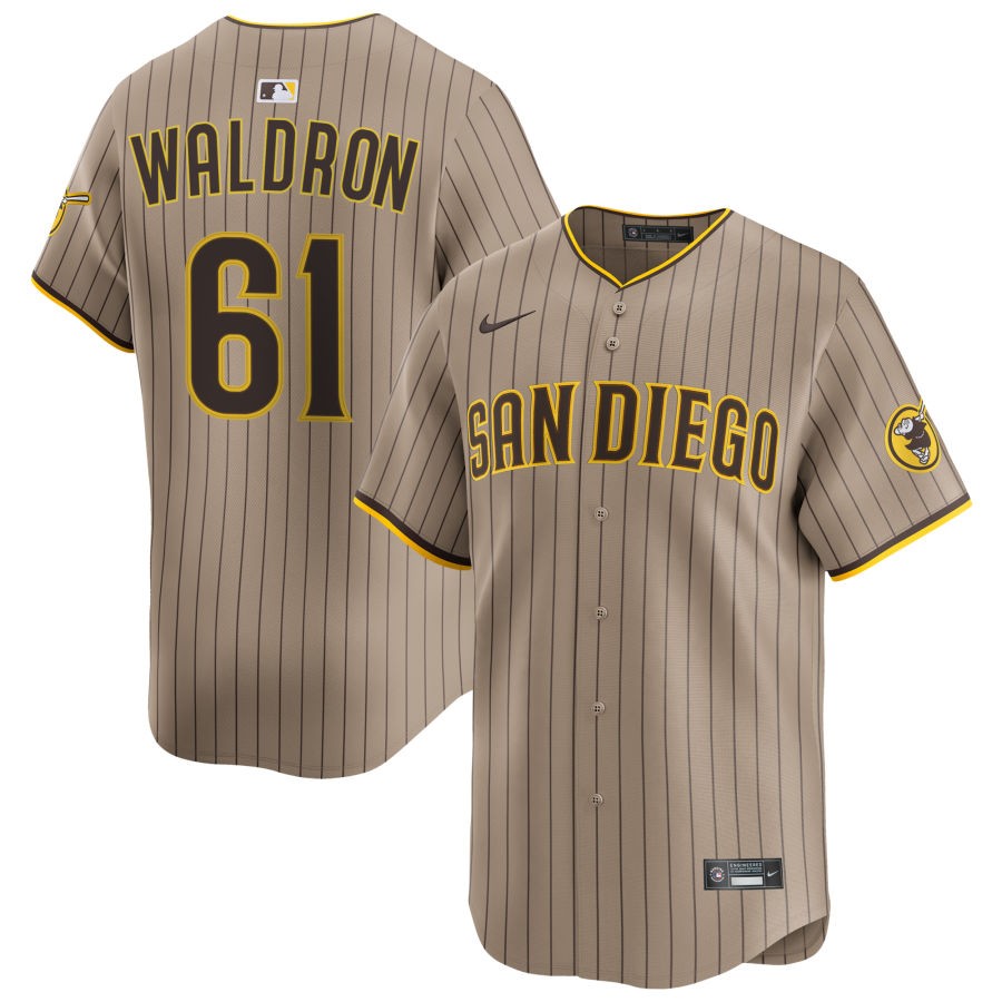 David Morgan Men's Nike Sand San Diego Padres Alternate Limited Custom Jersey