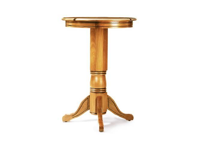 Spencer Marston Round Pub Table - Oak Stain