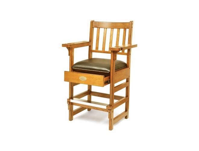 Spencer Marston Deluxe Spectator Chair - Oak Finish