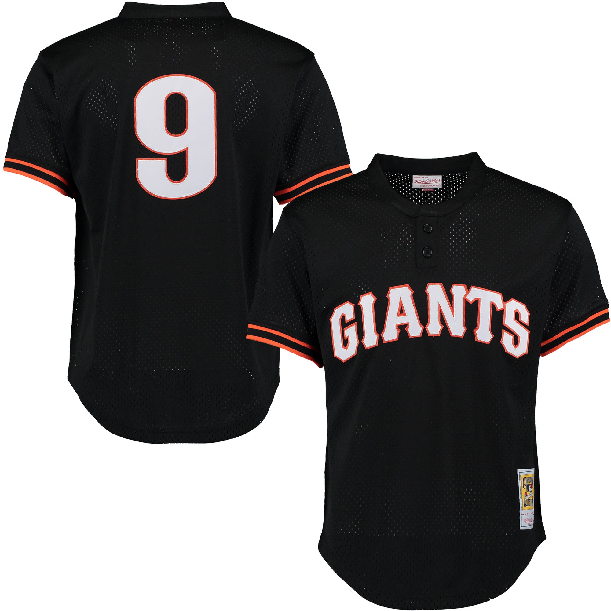 Men's Mitchell & Ness Matt Williams Black San Francisco Giants Authentic Batting Practice Jersey