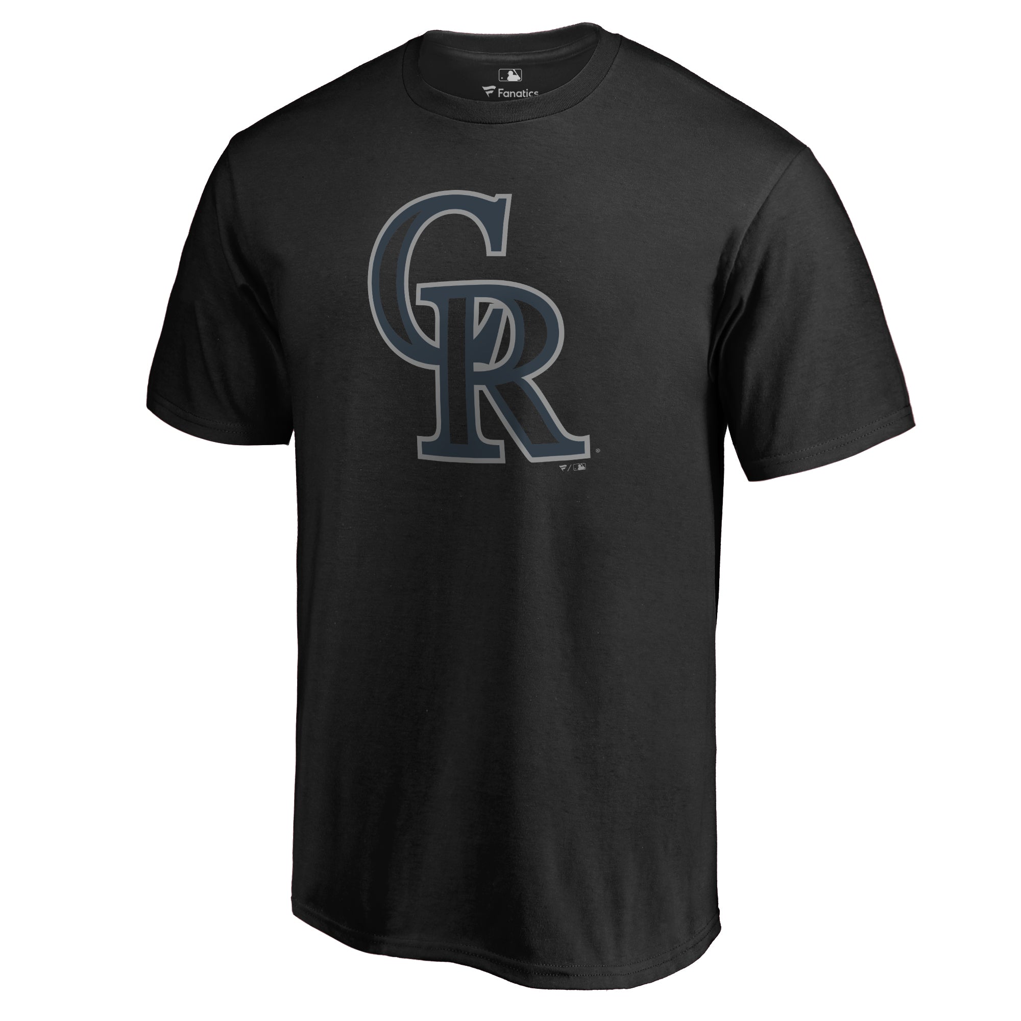 Men's Black Colorado Rockies Taylor T-Shirt
