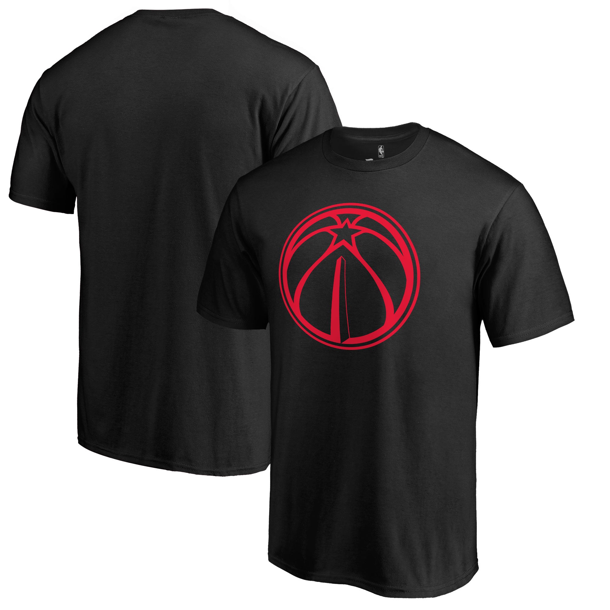 Men's Black Washington Wizards Taylor T-Shirt