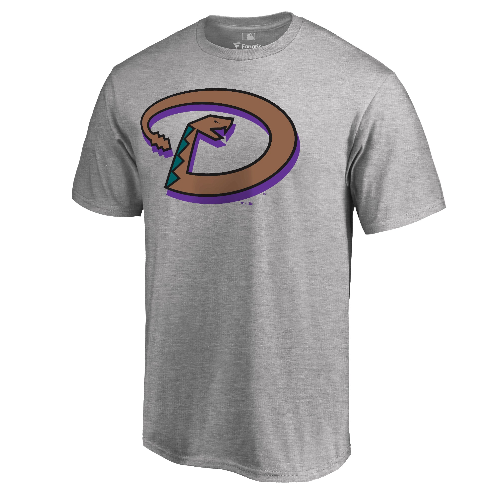 Men's Ash Arizona Diamondbacks Cooperstown Collection Forbes T-Shirt