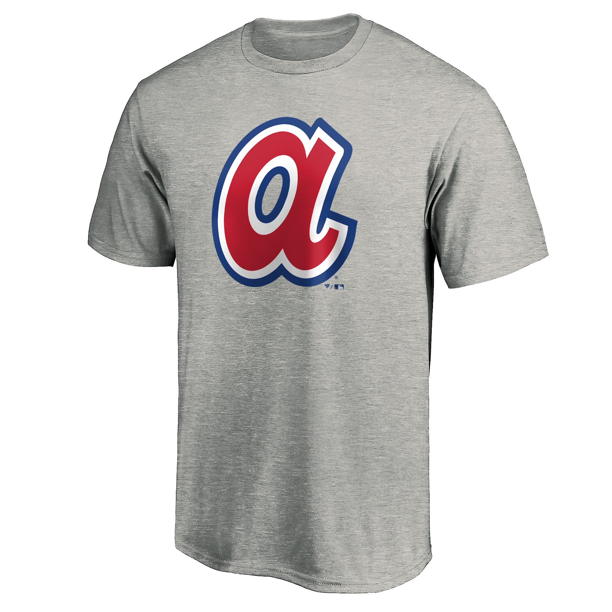 Men's Ash Atlanta Braves Forbes T-Shirt