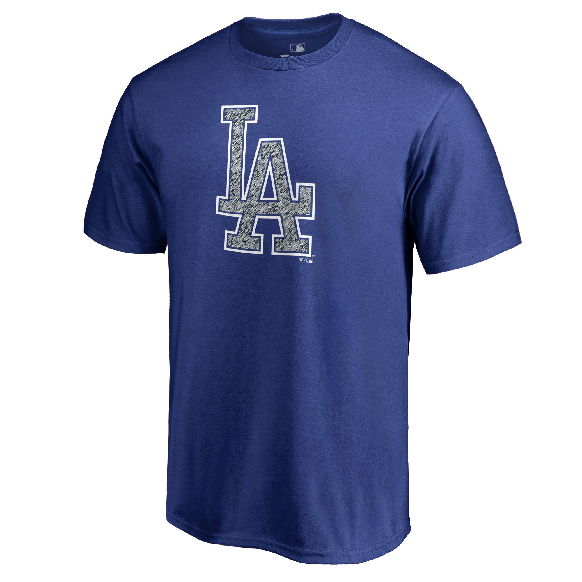 Men's Royal Los Angeles Dodgers Static Logo T-Shirt