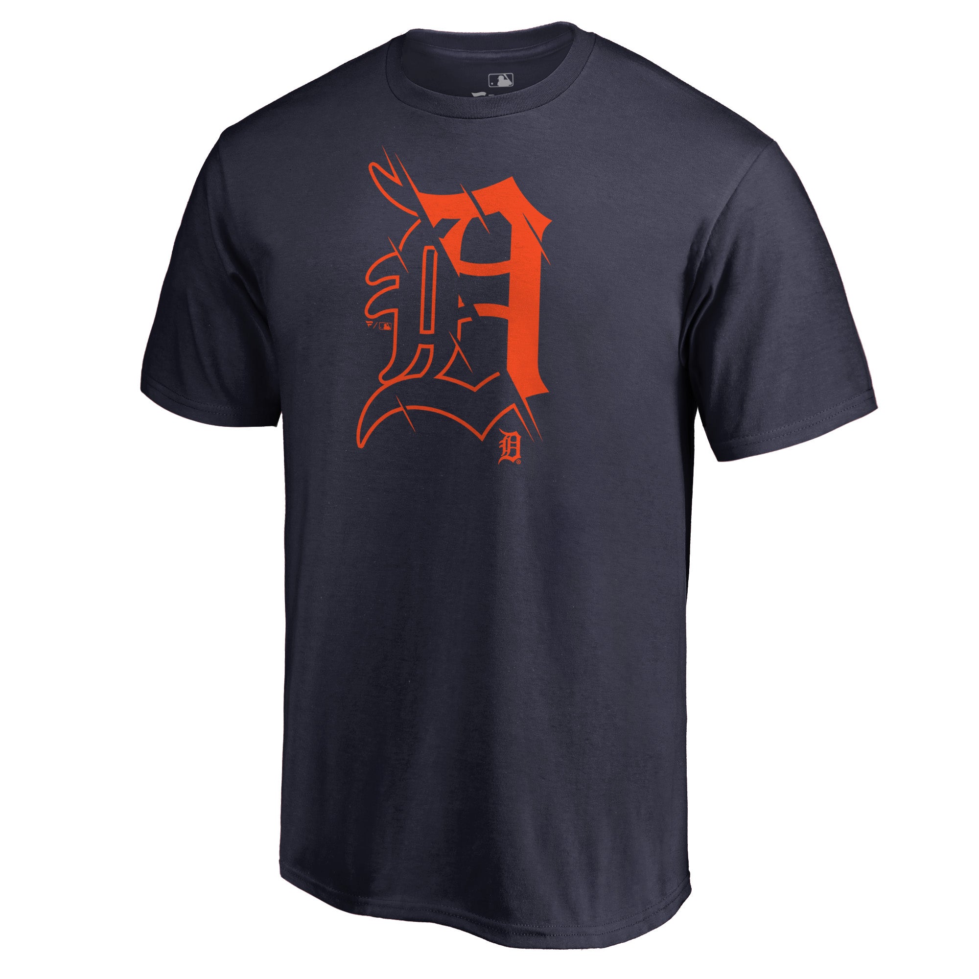 Men's Navy Detroit Tigers X-Ray T-Shirt
