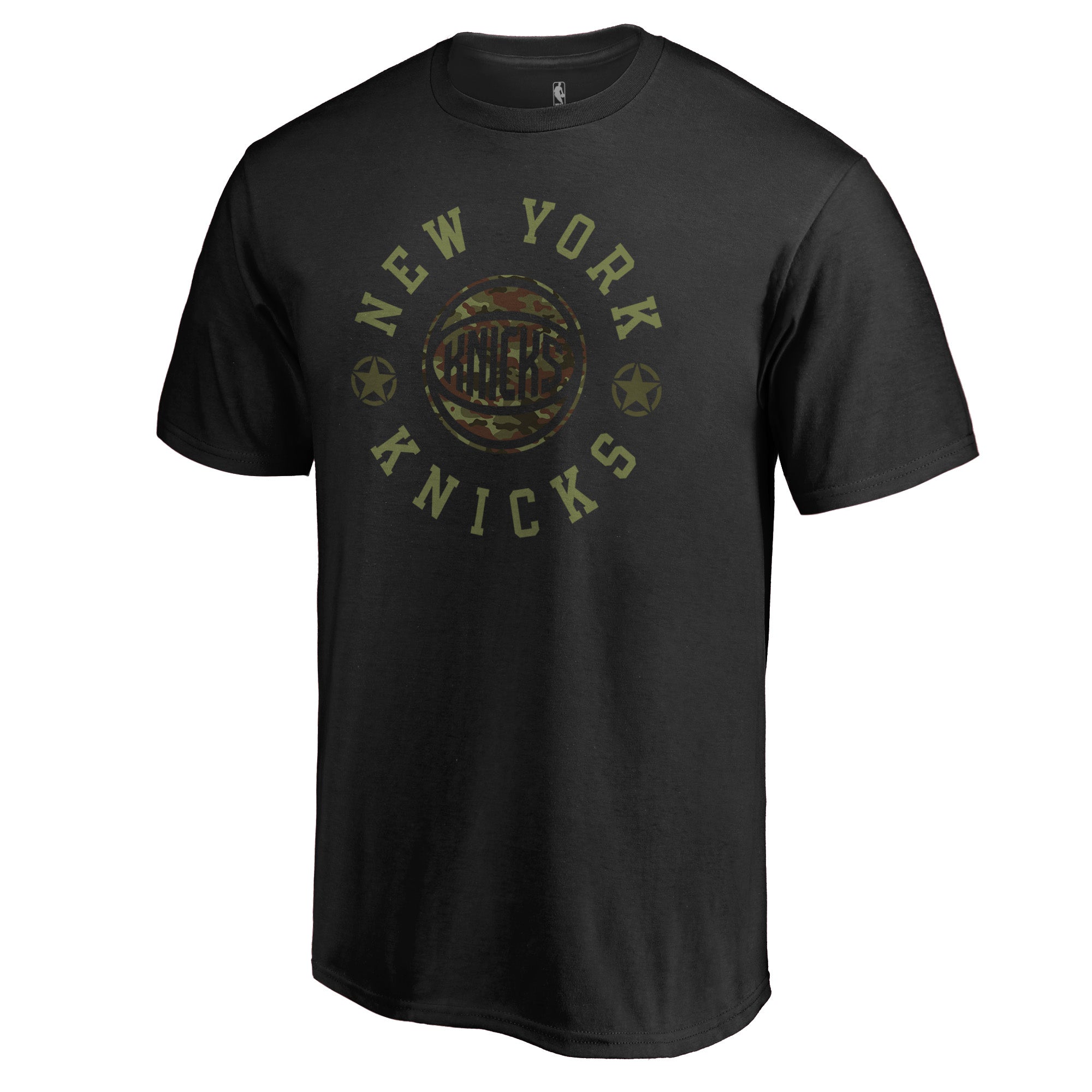 Men's Black New York Knicks Liberty T-Shirt
