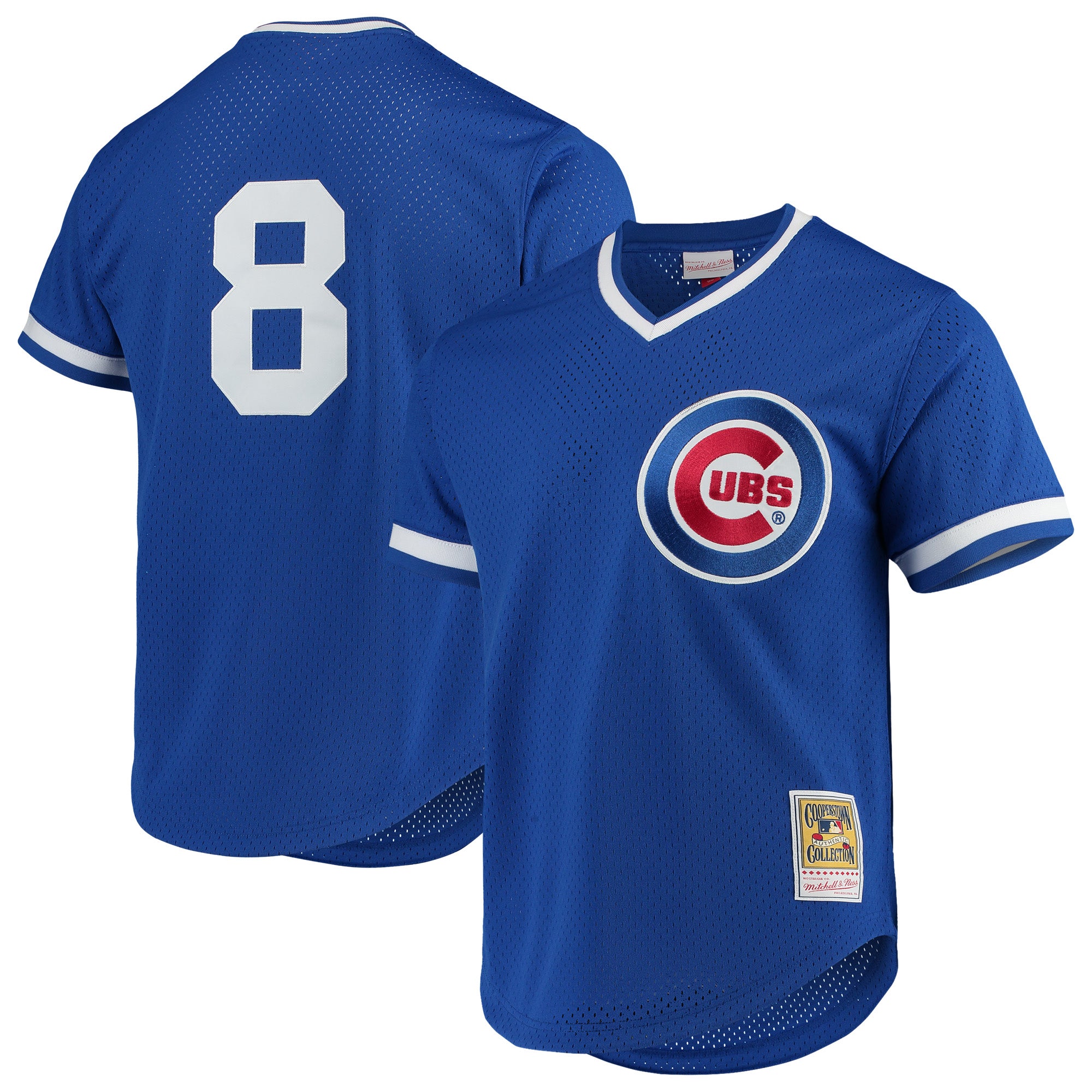 Men's Mitchell & Ness Andre Dawson Royal Chicago Cubs Authentic Batting Practice Jersey