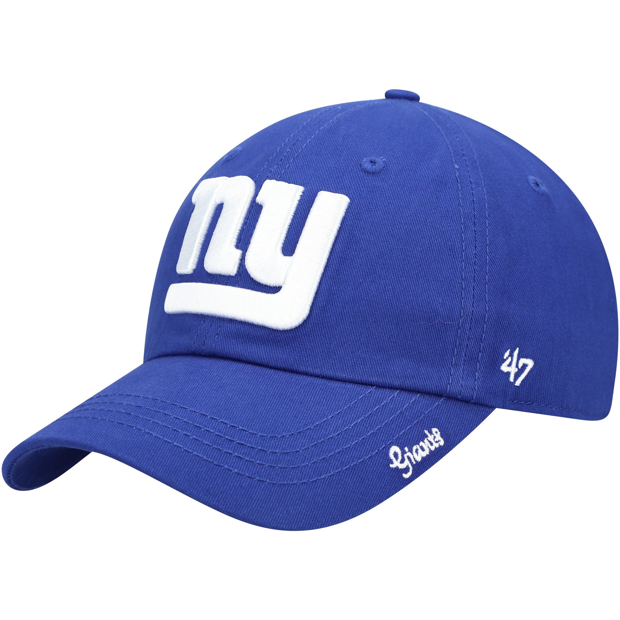 Women's '47 Royal New York Giants Miata Clean Up Adjustable Hat