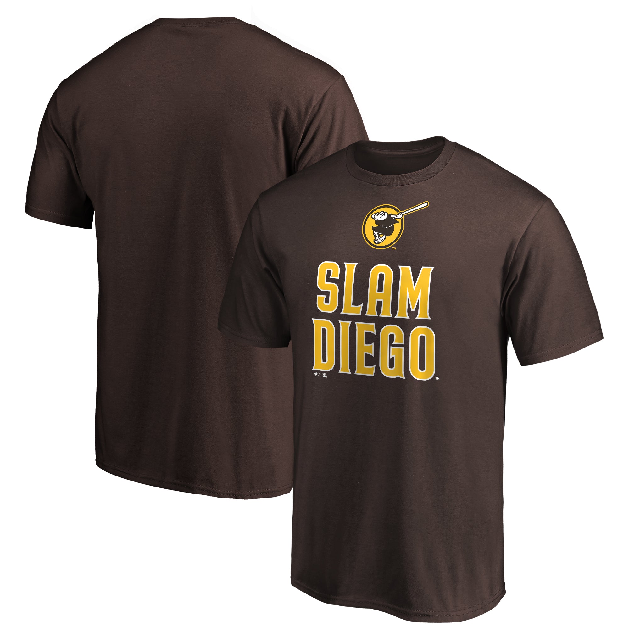 Men's Brown San Diego Padres Slam Diego T-Shirt