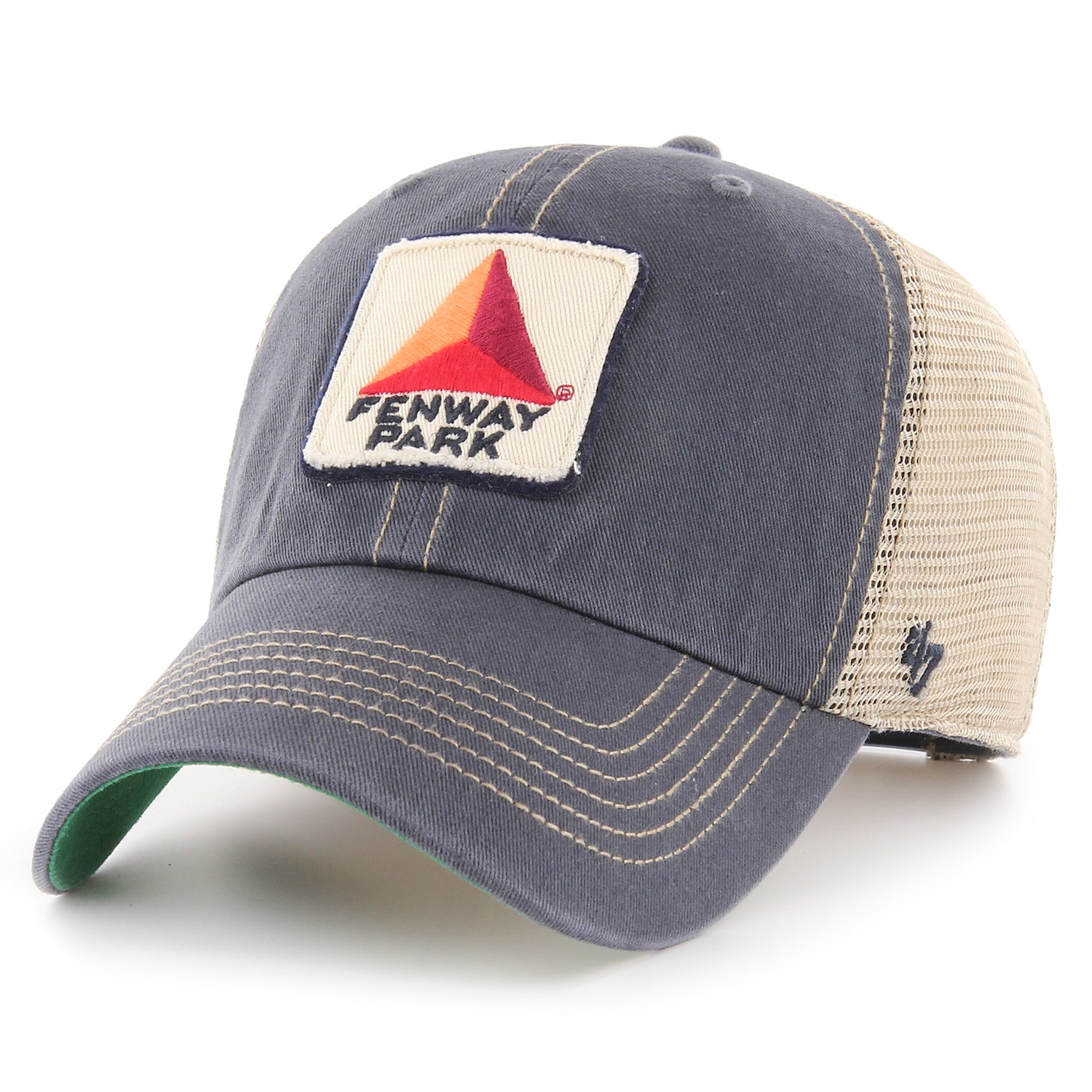 Men's '47 Navy Boston Red Sox Citgo Fenway Park Brick Lane Clean Up Adjustable Hat
