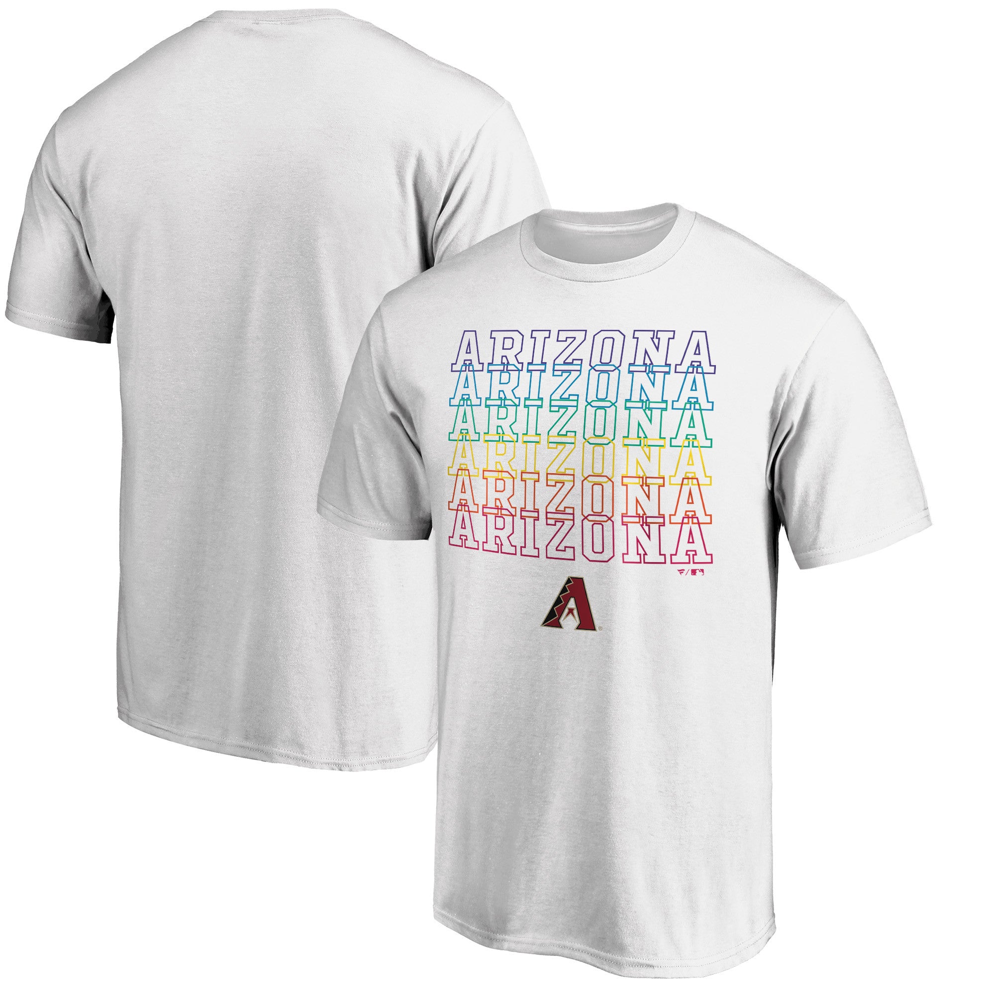 Men's White Arizona Diamondbacks City Pride T-Shirt