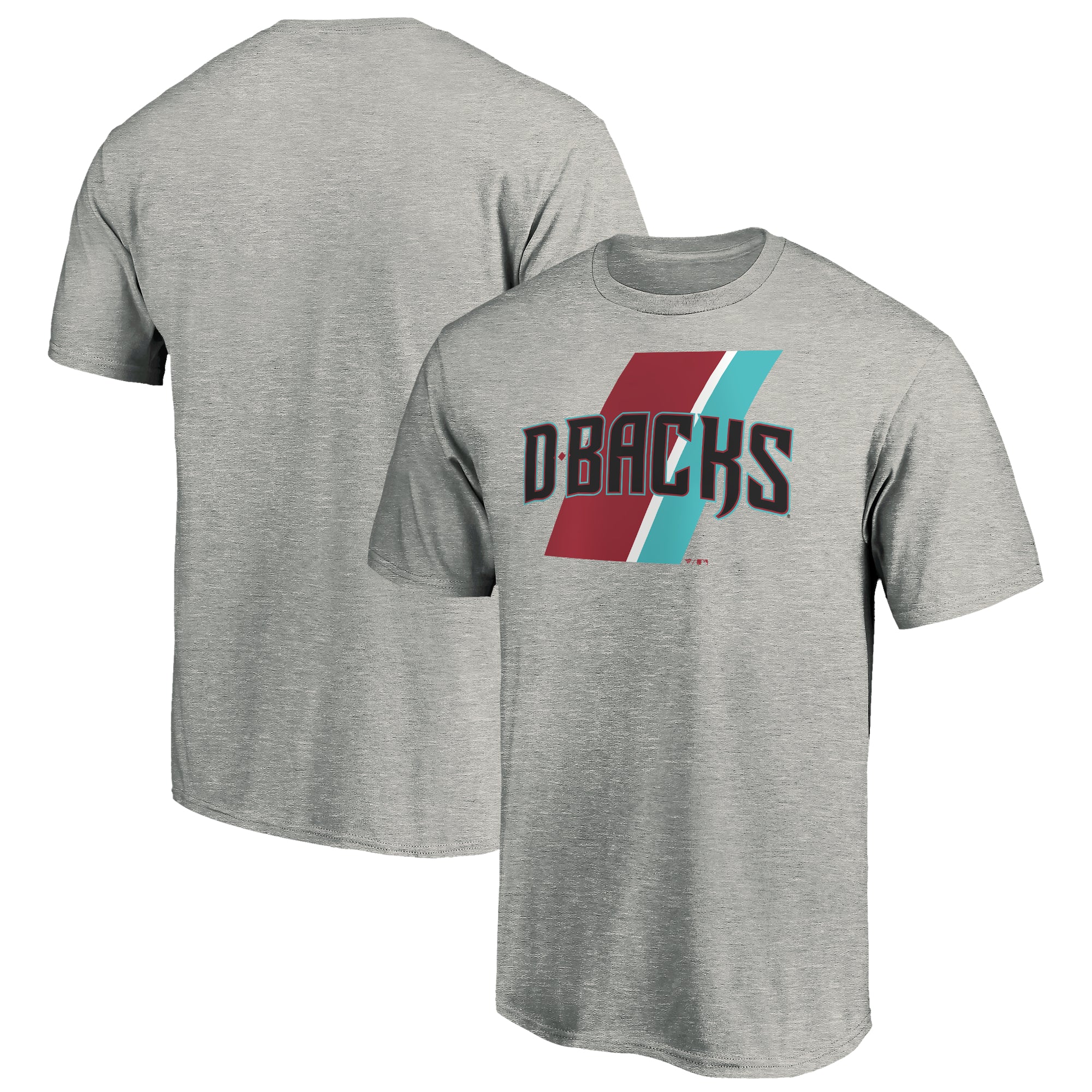 Men's Heathered Gray Arizona Diamondbacks Team Prep T-Shirt