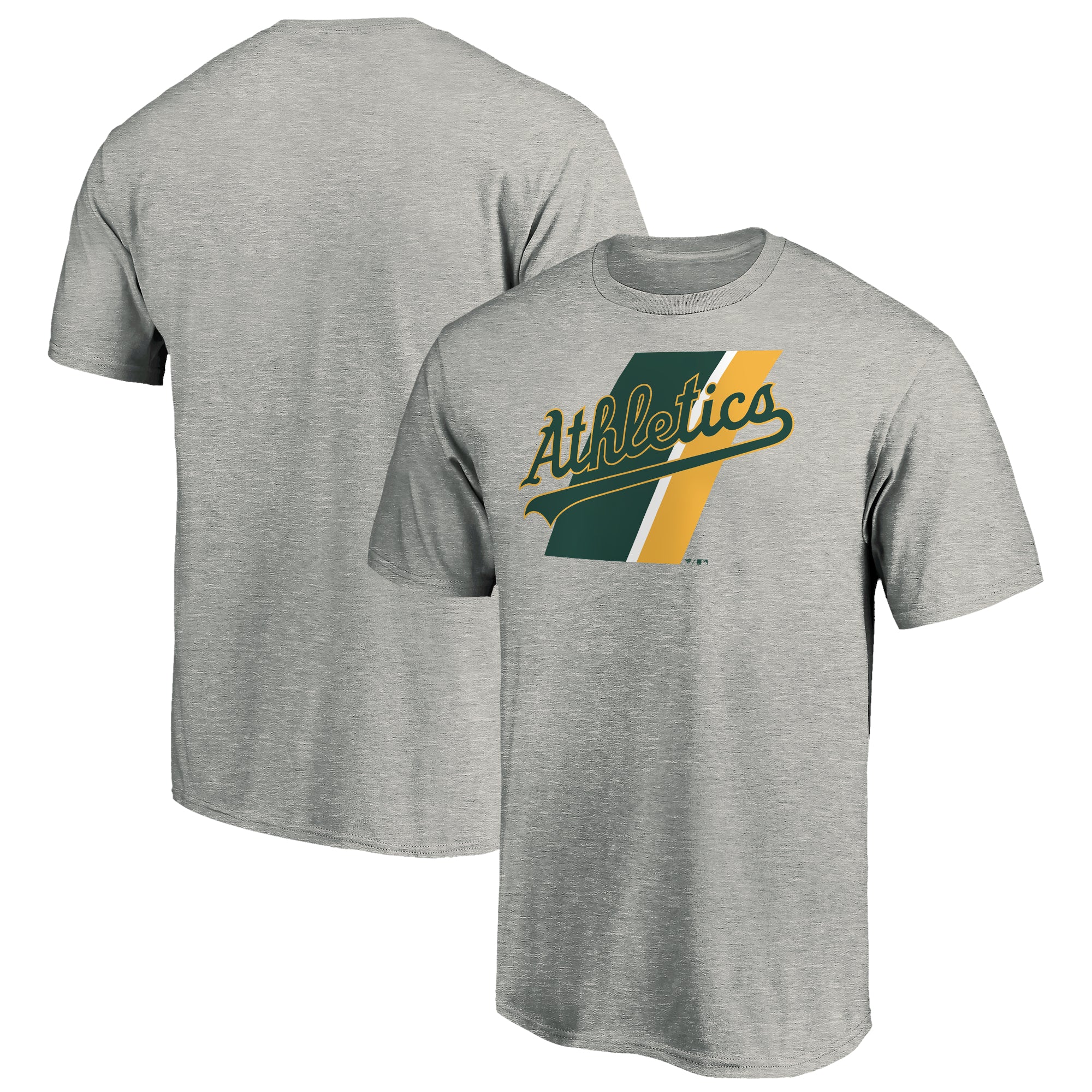 Men's Heathered Gray Athletics Team Prep T-Shirt