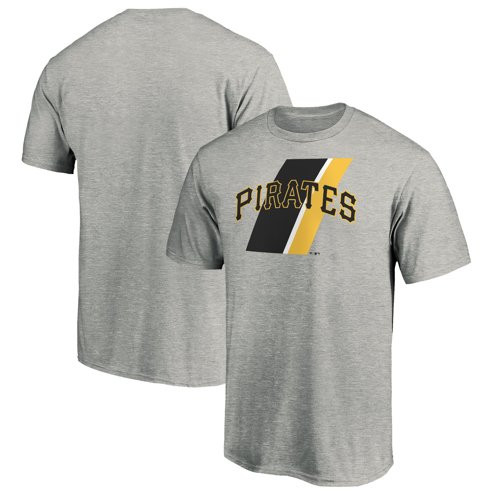 Men's Heathered Gray Pittsburgh Pirates Team Prep T-Shirt