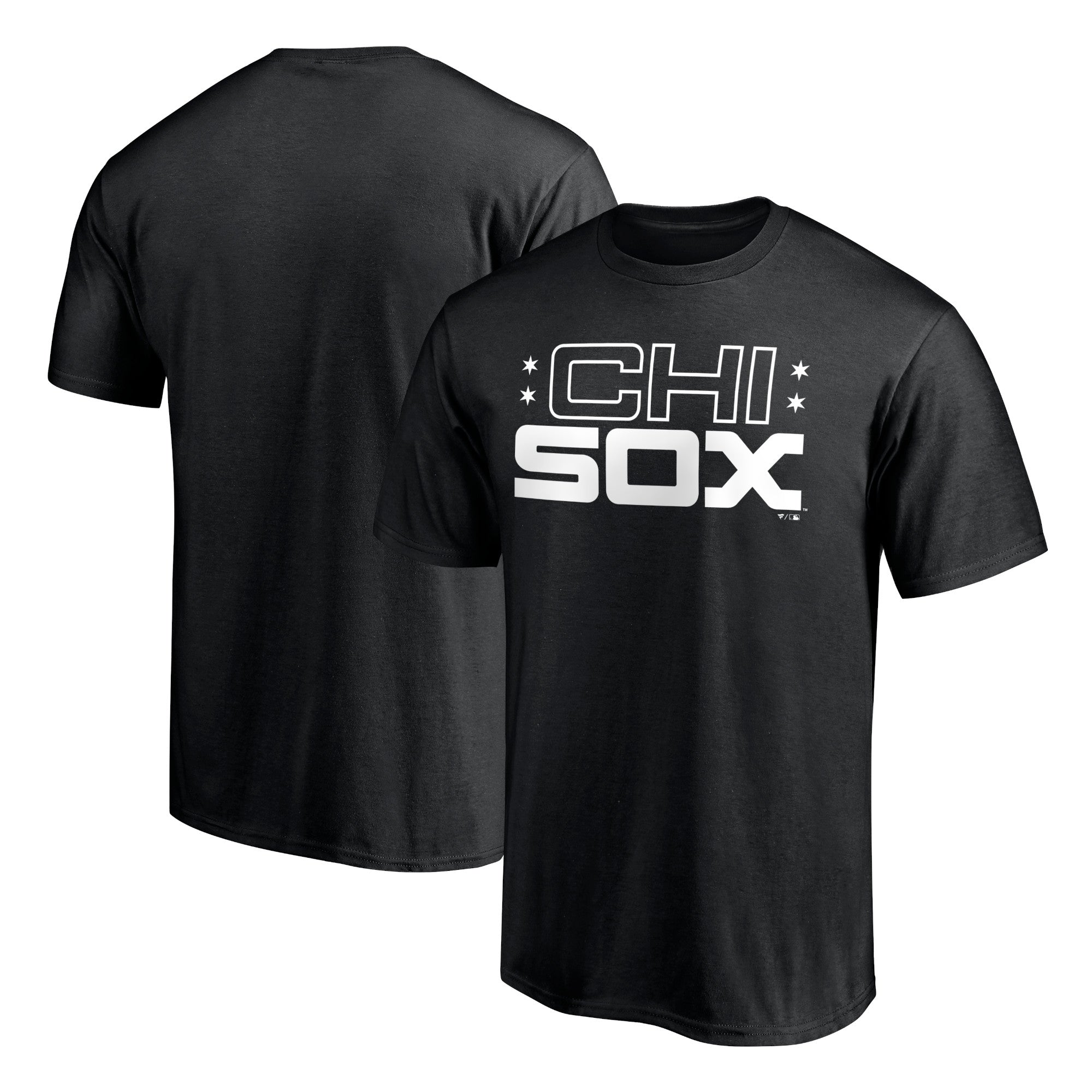 Men's Black Chicago White Sox Chi Sox Hometown Collection T-Shirt