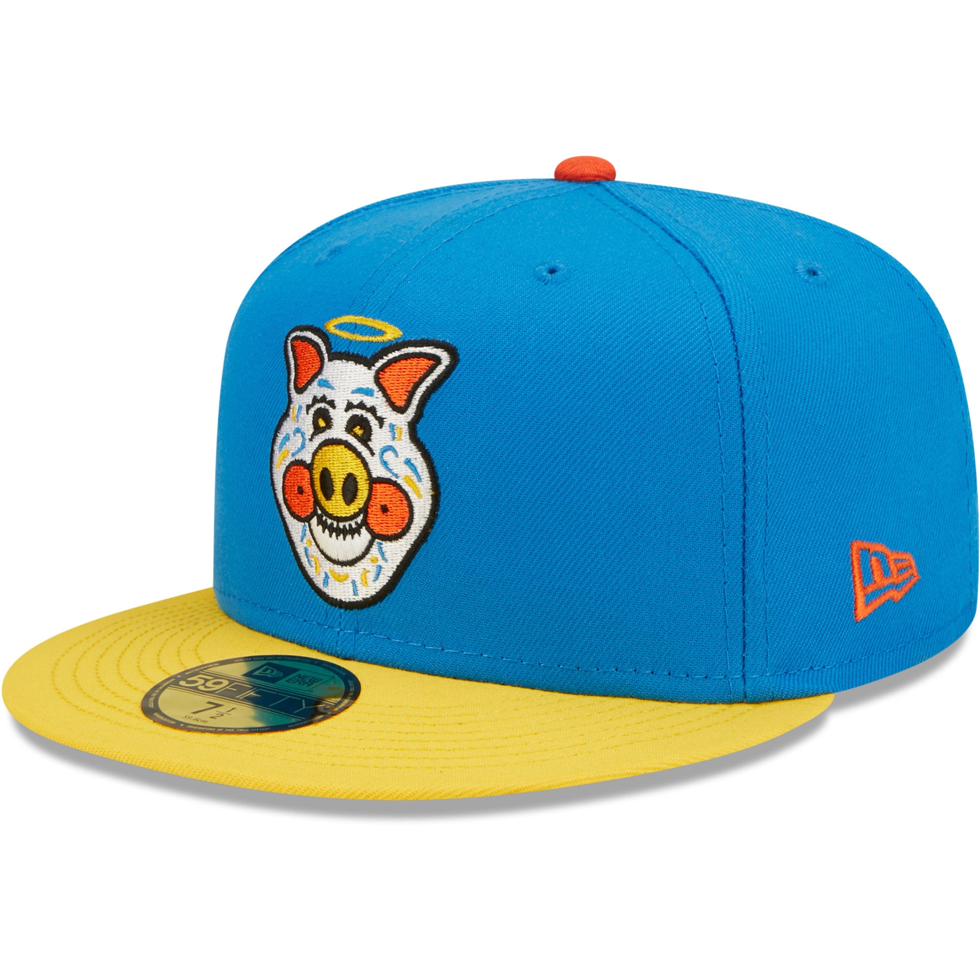 Men's New Era Royal/Yellow Santos de San Pablo Copa De La Diversion 59FIFTY Fitted Hat