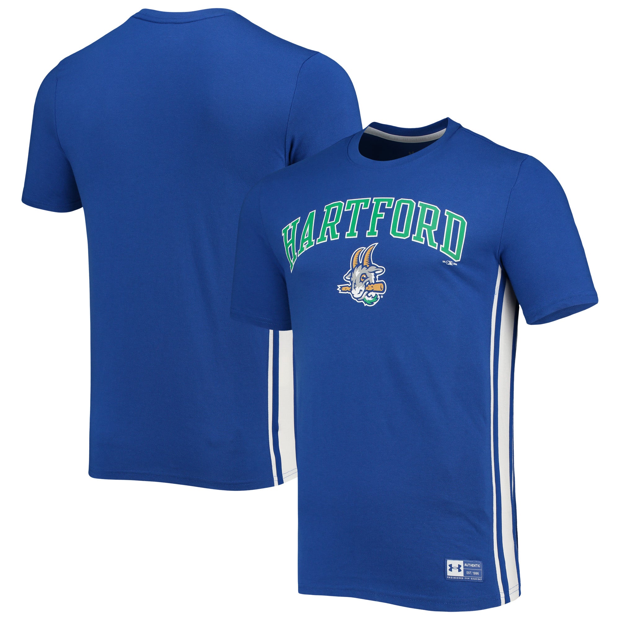 Men's Under Armour Royal Hartford Yard Goats Game Day T-Shirt