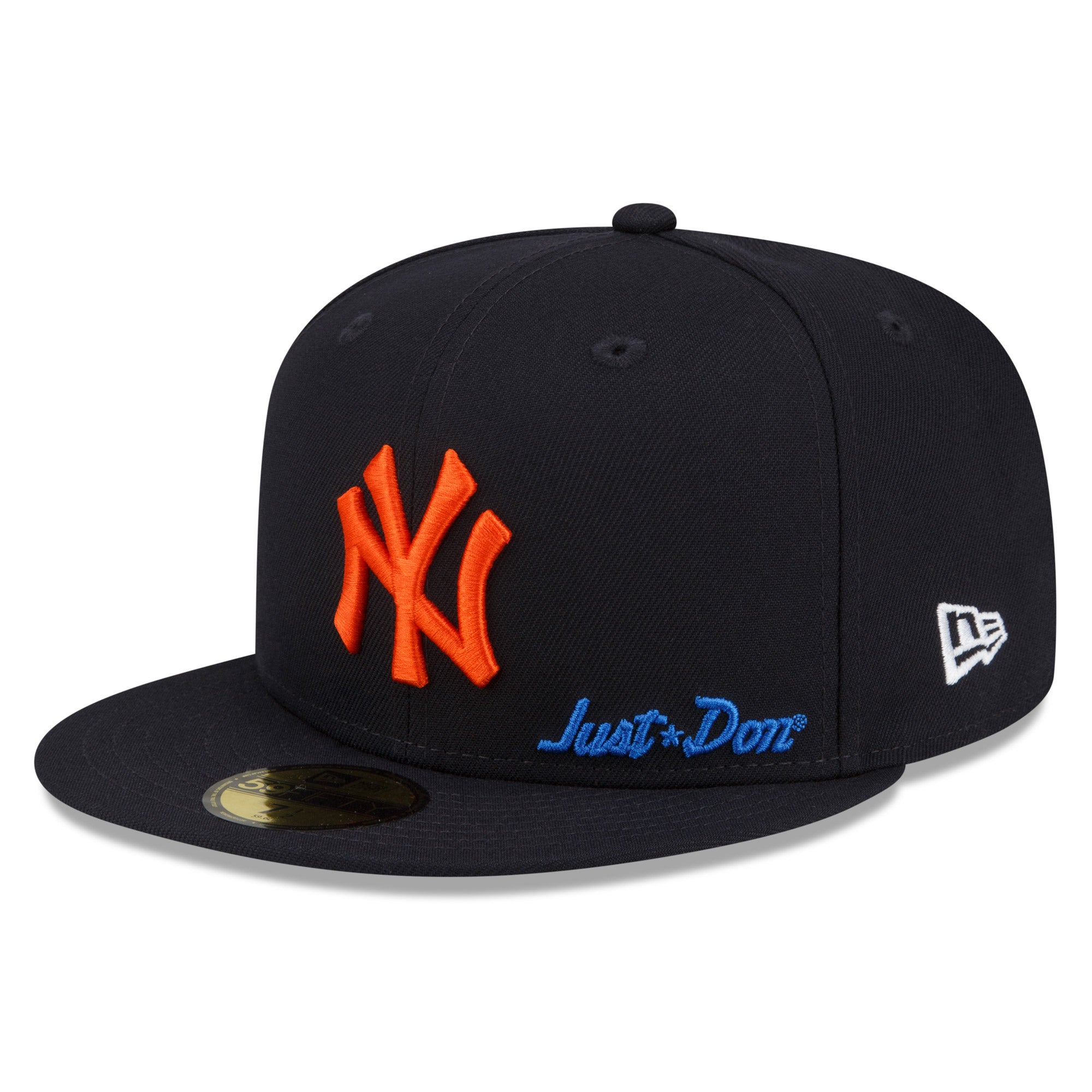 Men's New Era x Just Don Navy New York Yankees 59FIFTY Fitted Hat