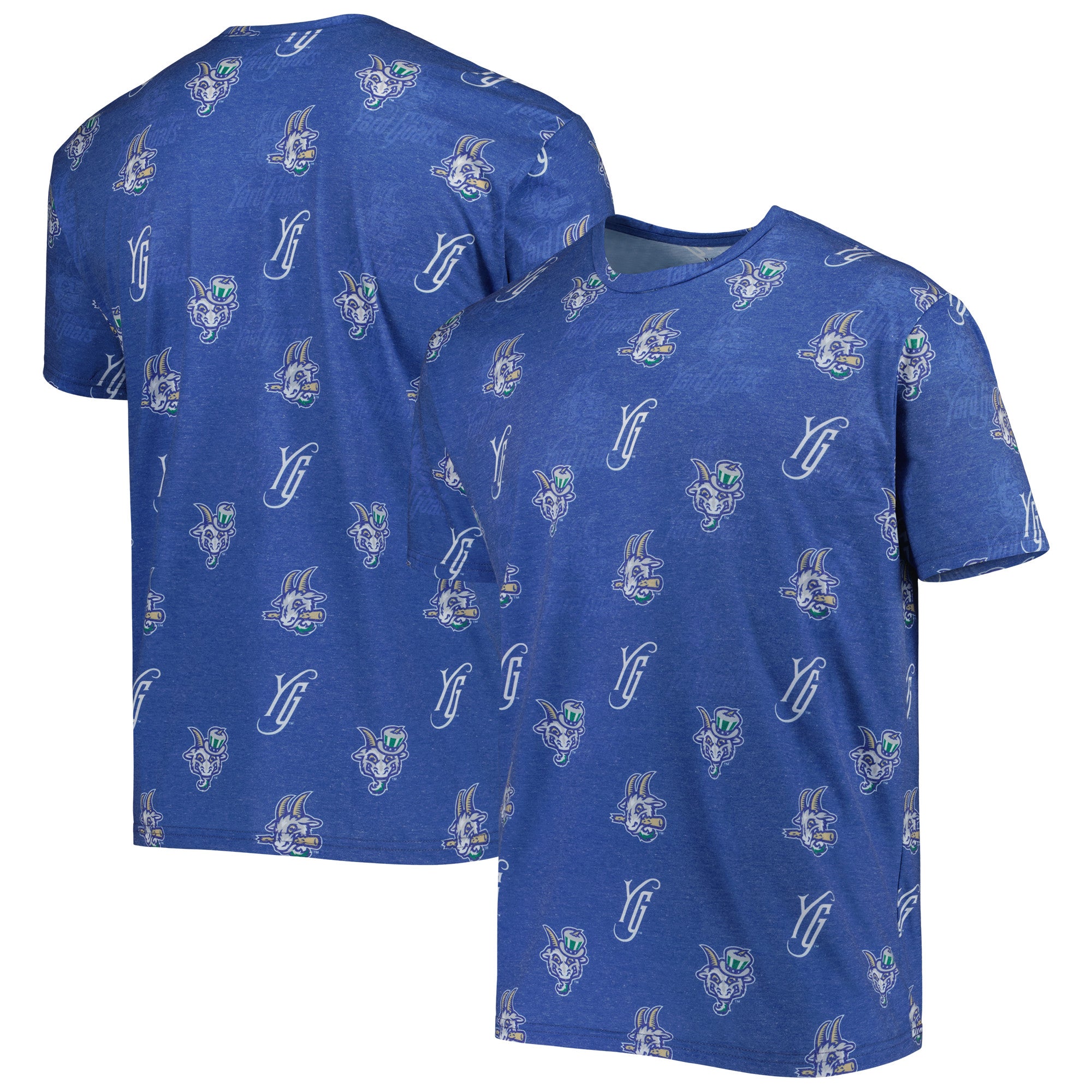 Men's Royal Hartford Yard Goats Allover Print Crafted T-Shirt