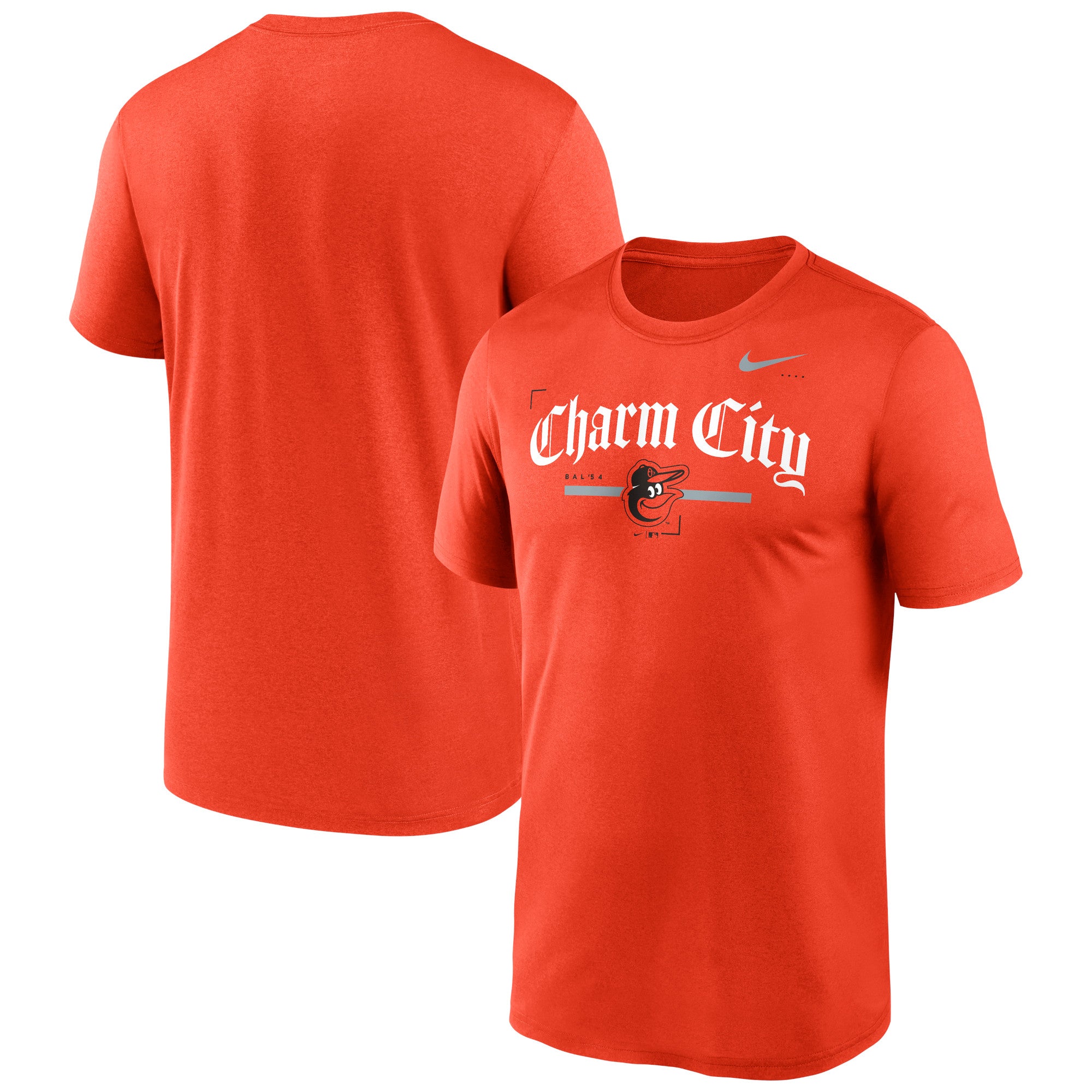 Men's Nike Orange Baltimore Orioles Local Legend Practice Performance T-Shirt
