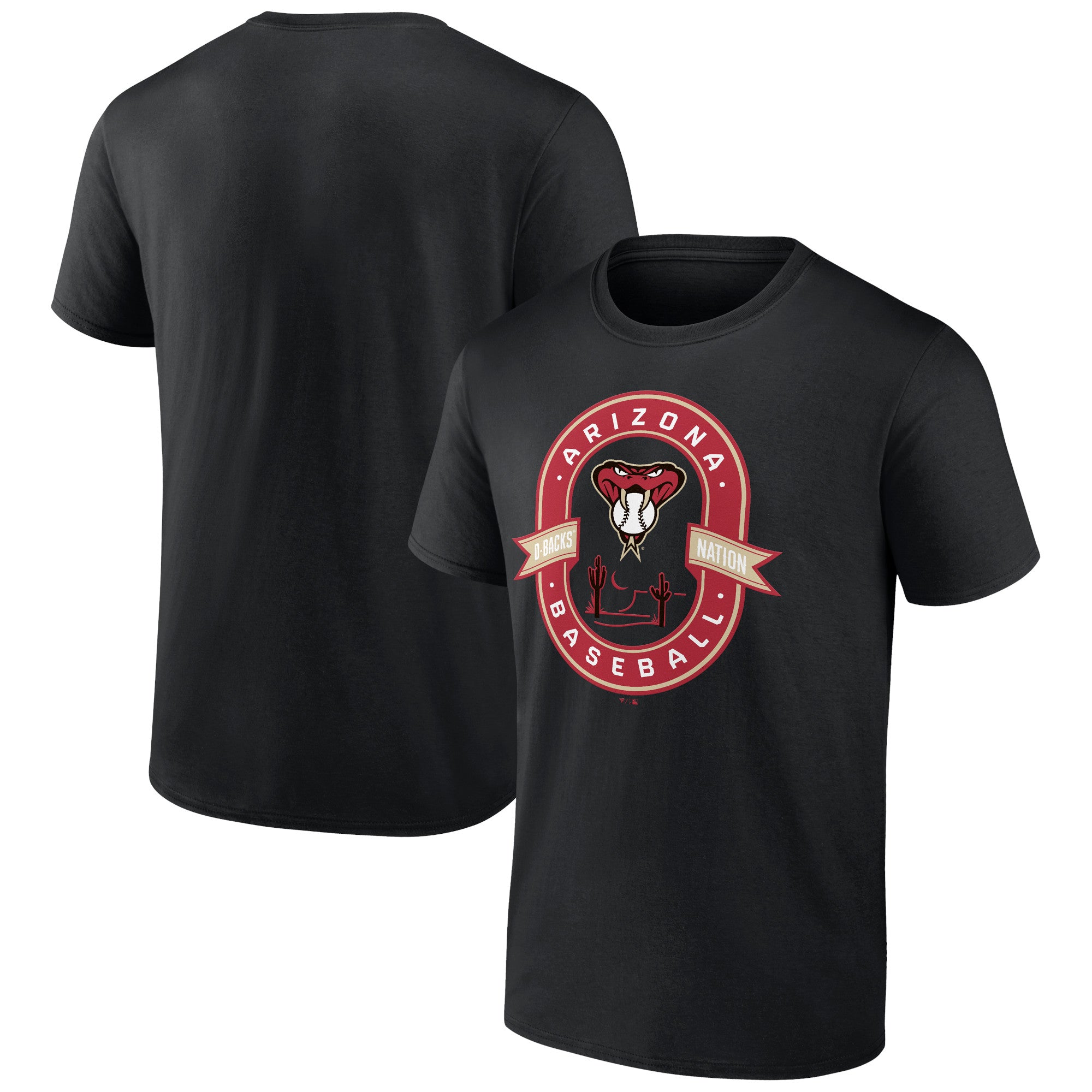 Men's Black Arizona Diamondbacks Glory Bound D-Backs Nation T-Shirt