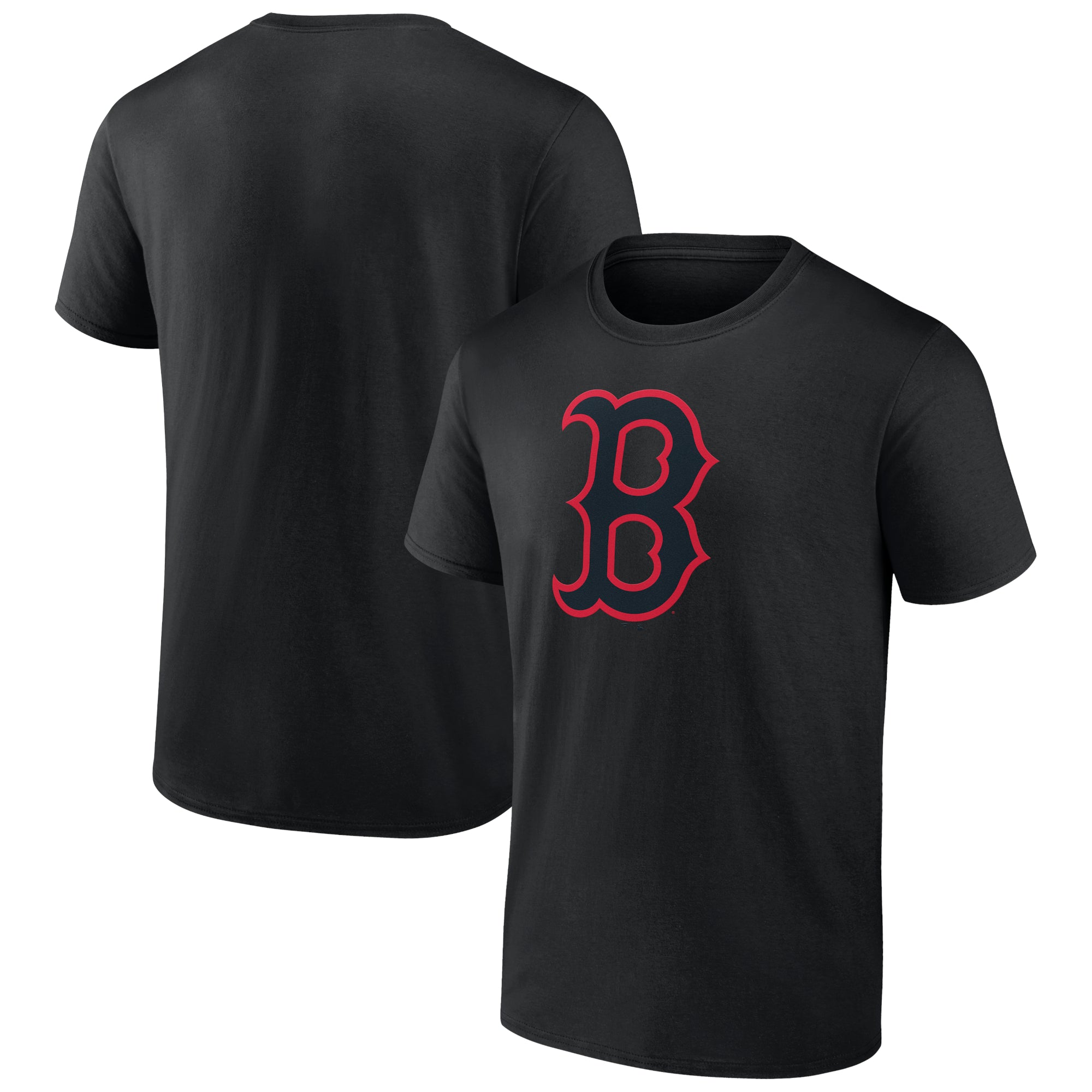 Men's Black Boston Red Sox Rough Diamond T-Shirt