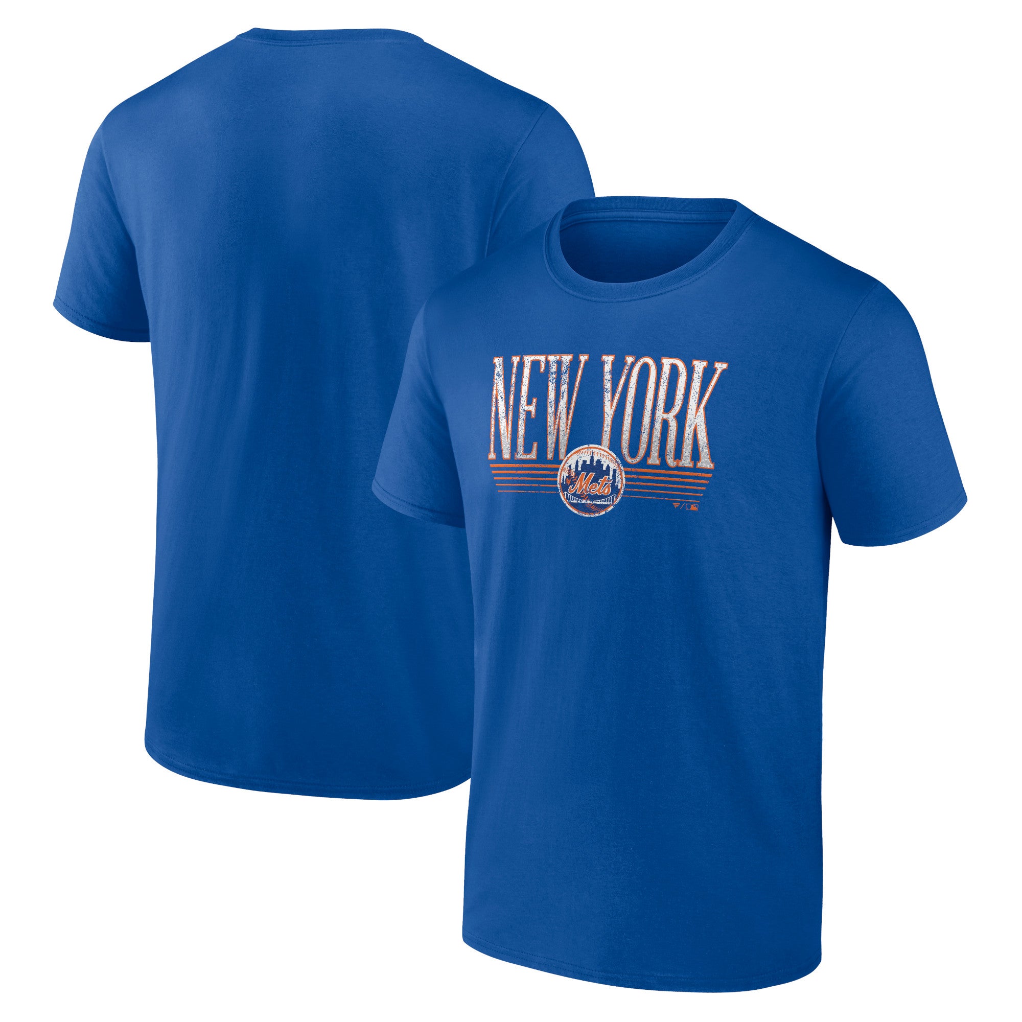 Men's Royal New York Mets Toppler T-Shirt