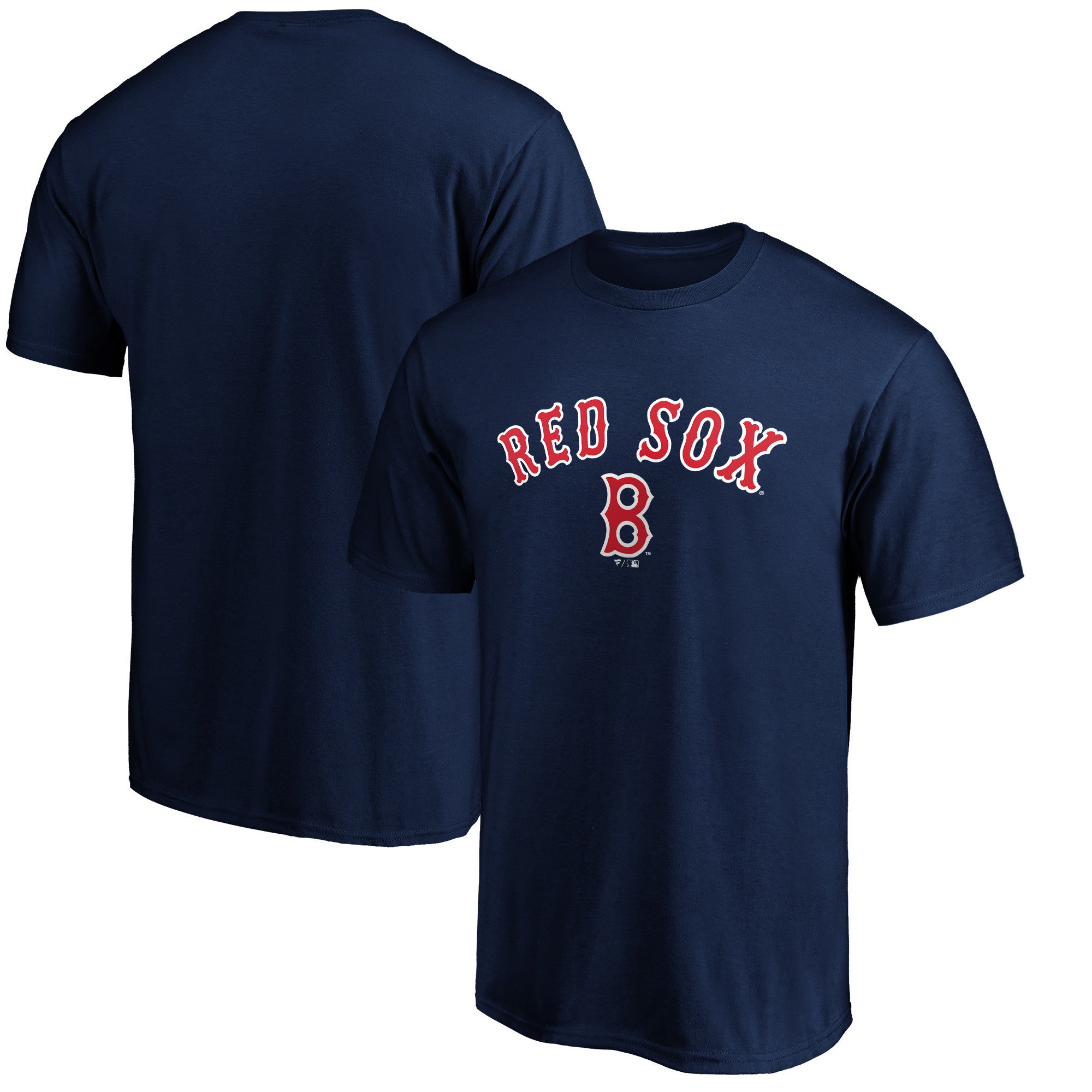 Men's Navy Boston Red Sox Team Cooperstown Collection Wahconah T-Shirt