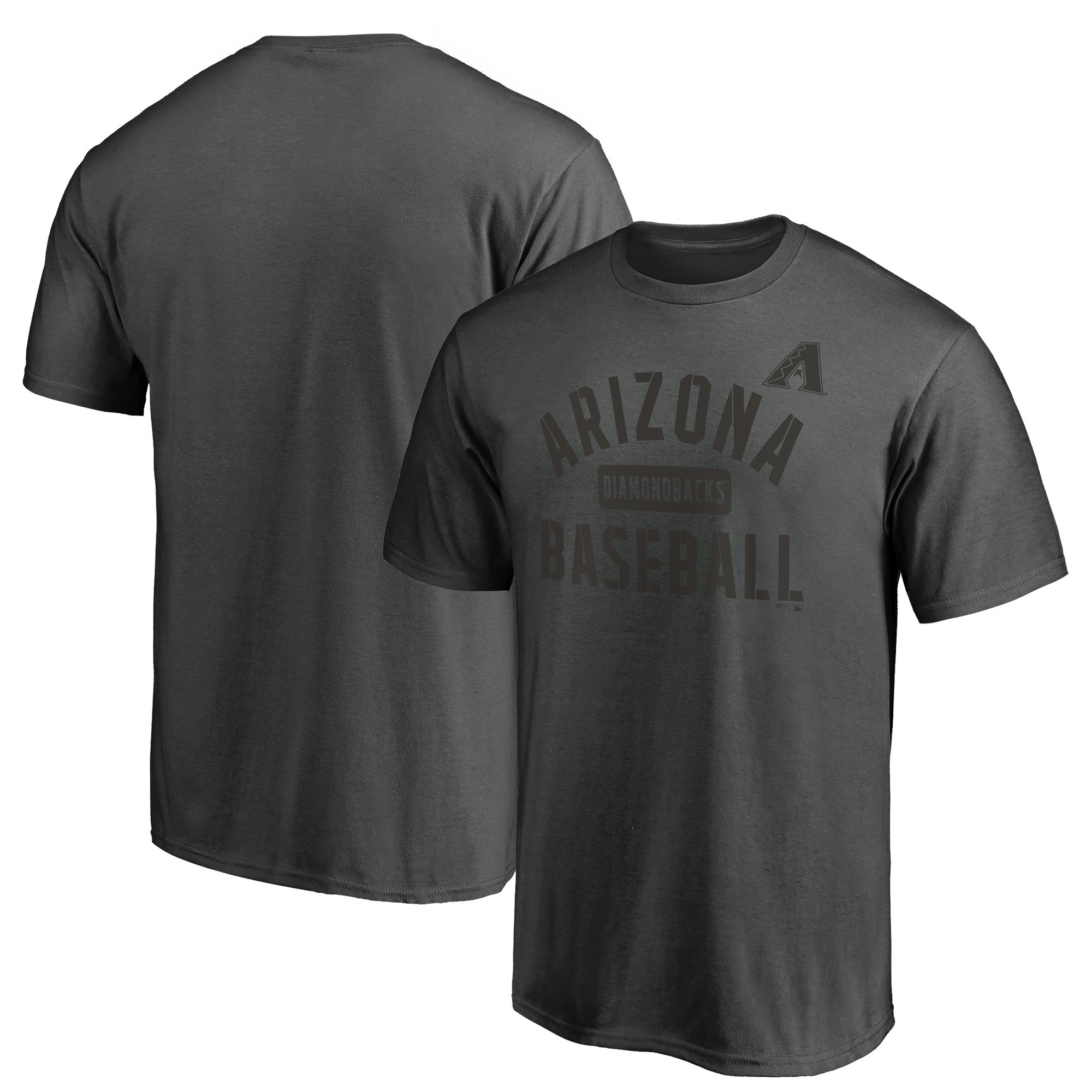 Men's Charcoal Arizona Diamondbacks Team Primary Pill T-Shirt