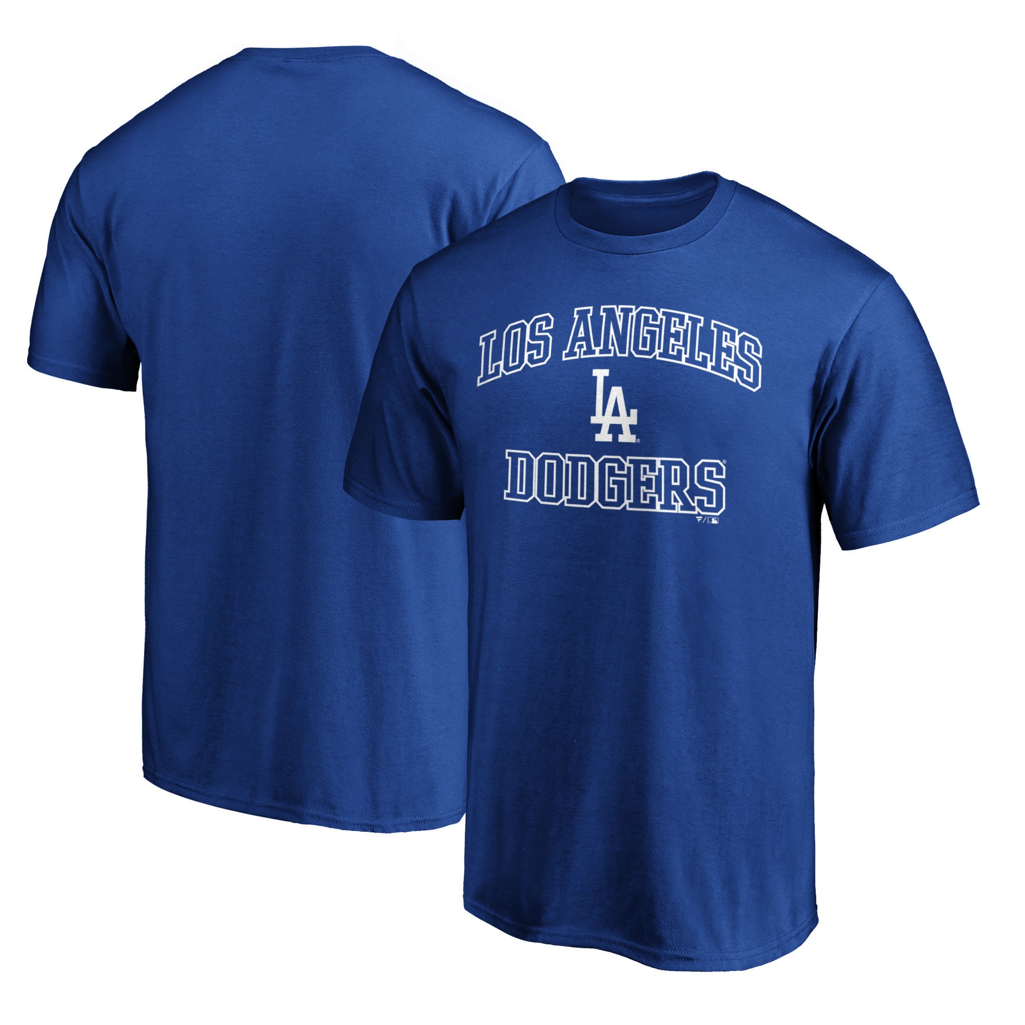 Men's Royal Los Angeles Dodgers Heart & Soul Team Logo T-Shirt