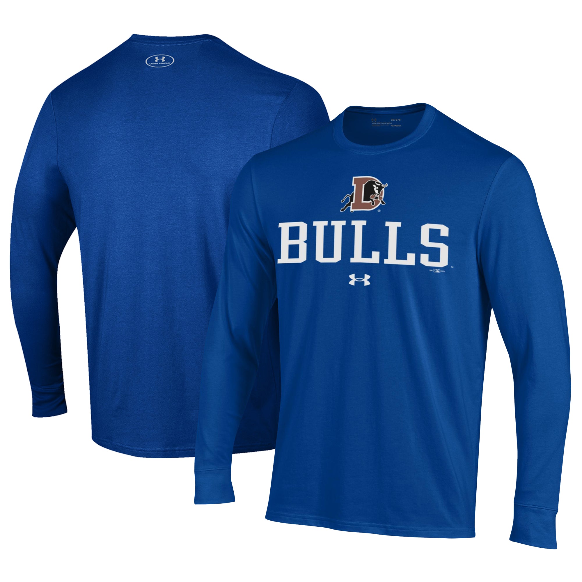 Men's Under Armour Royal Durham Bulls Performance Long Sleeve T-Shirt