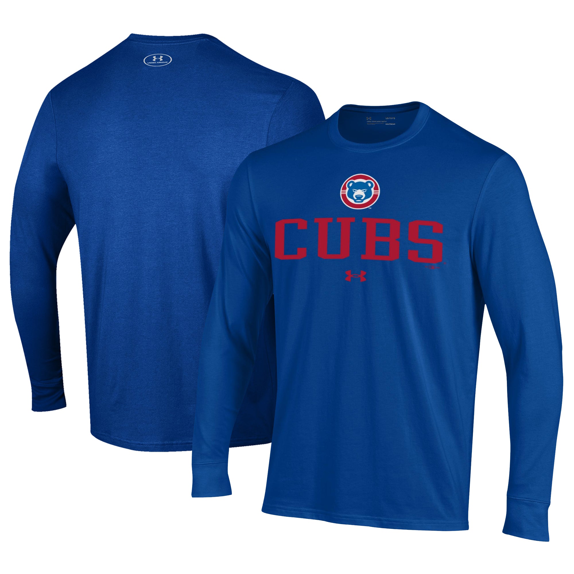 Men's Under Armour Royal South Bend Cubs Performance Long Sleeve T-Shirt