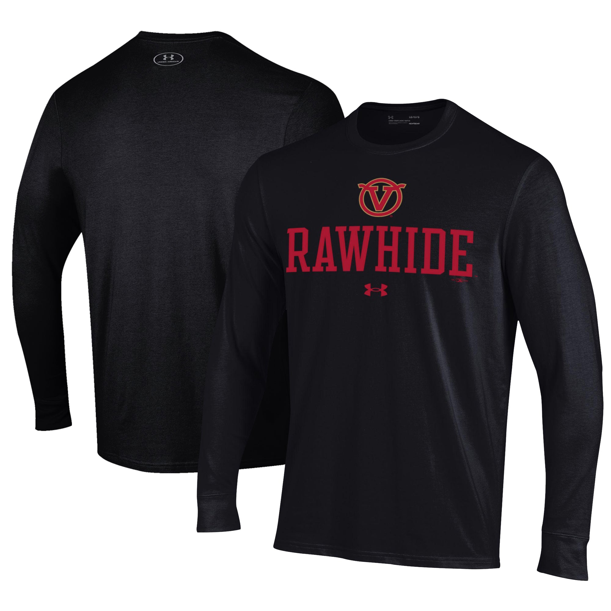 Men's Under Armour Black Visalia Rawhide Performance Long Sleeve T-Shirt