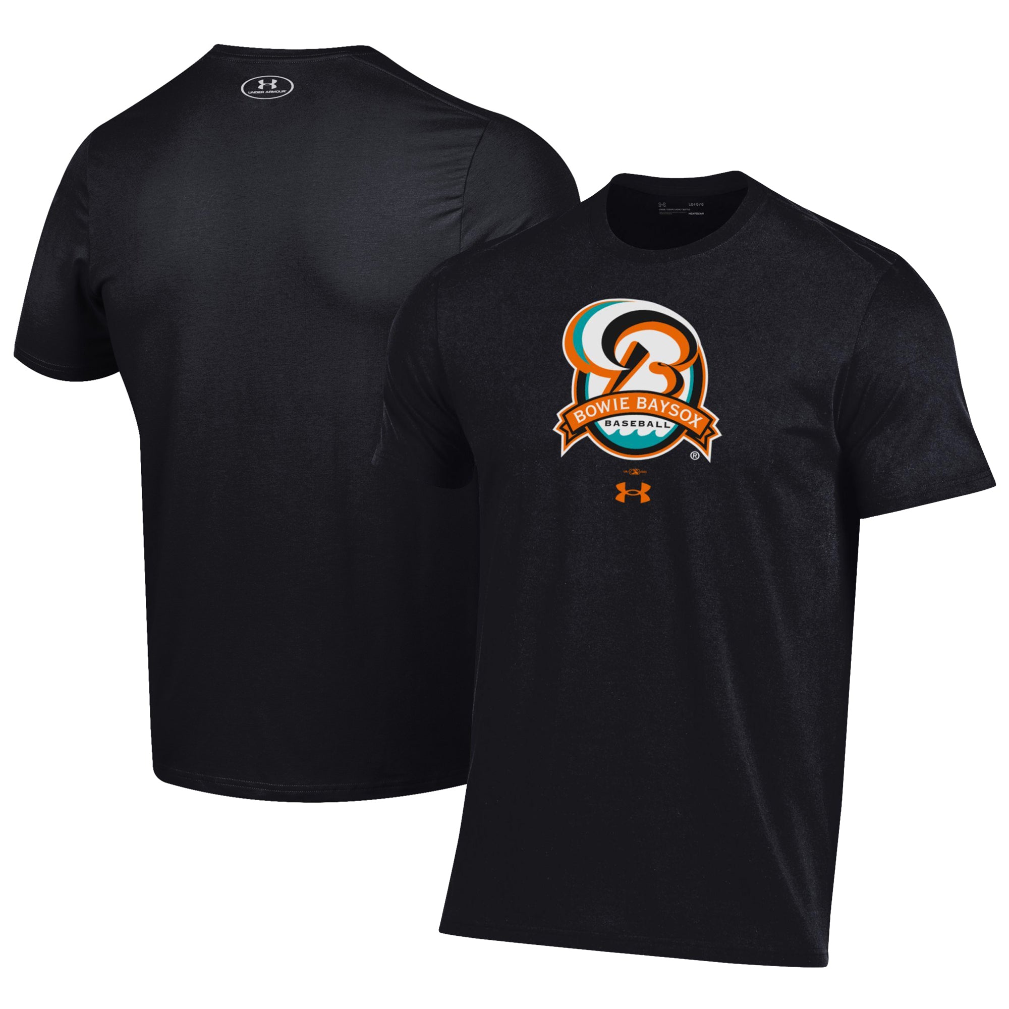 Men's Under Armour Black Bowie Baysox Performance T-Shirt