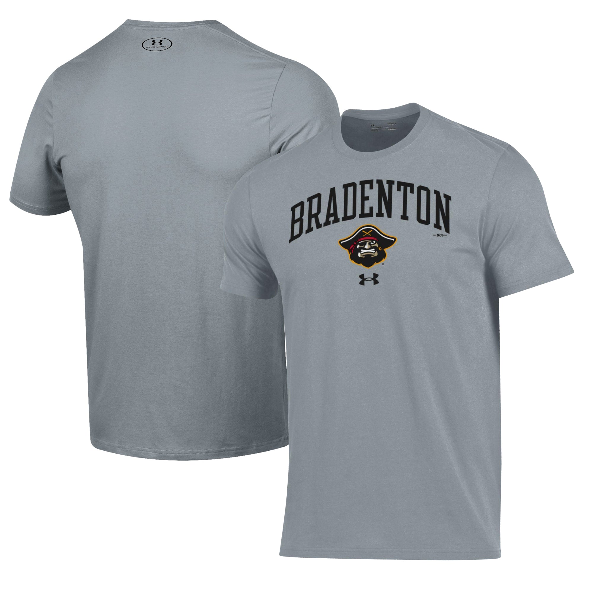 Men's Under Armour Gray Bradenton Marauders Performance T-Shirt