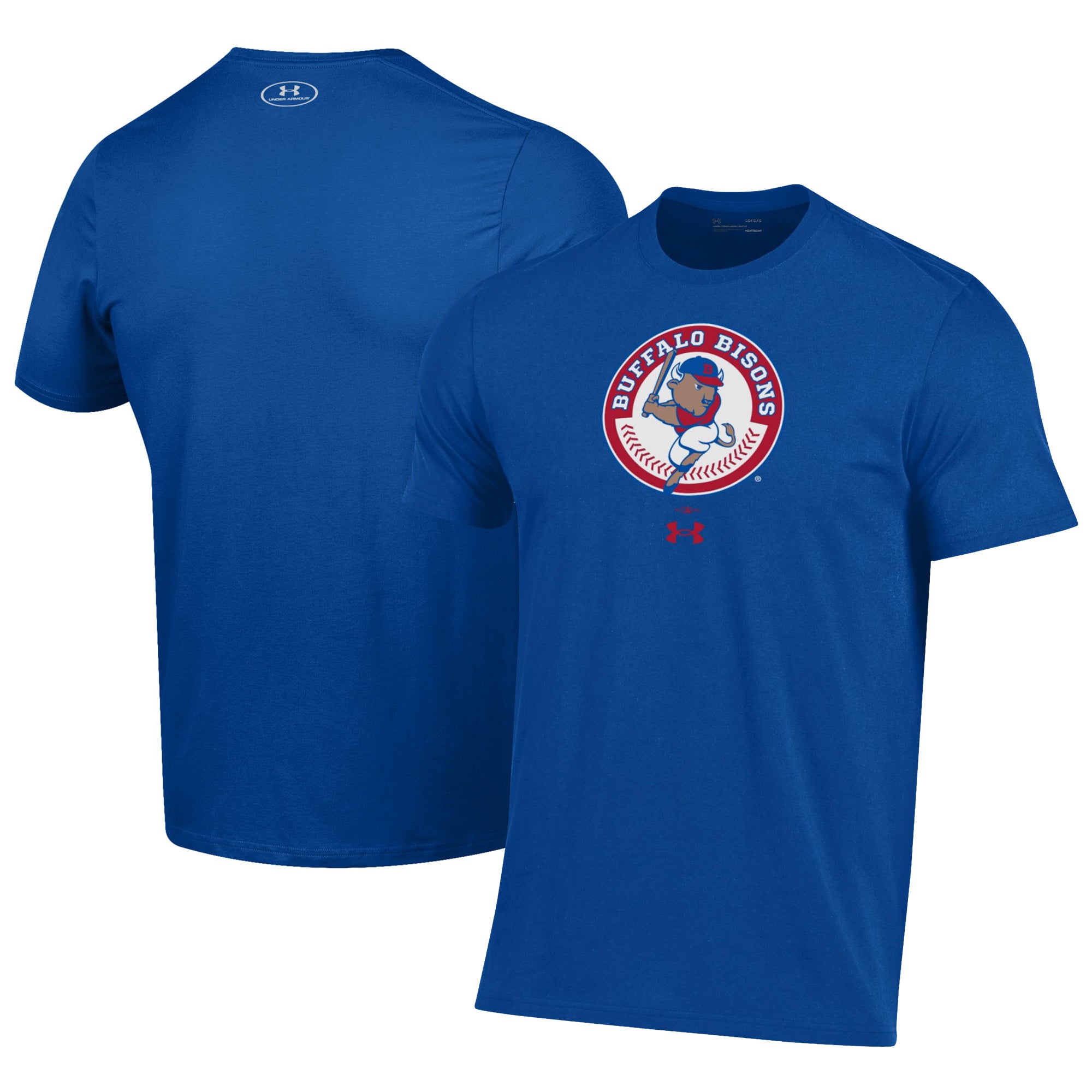 Men's Under Armour Royal Buffalo Bisons Performance T-Shirt